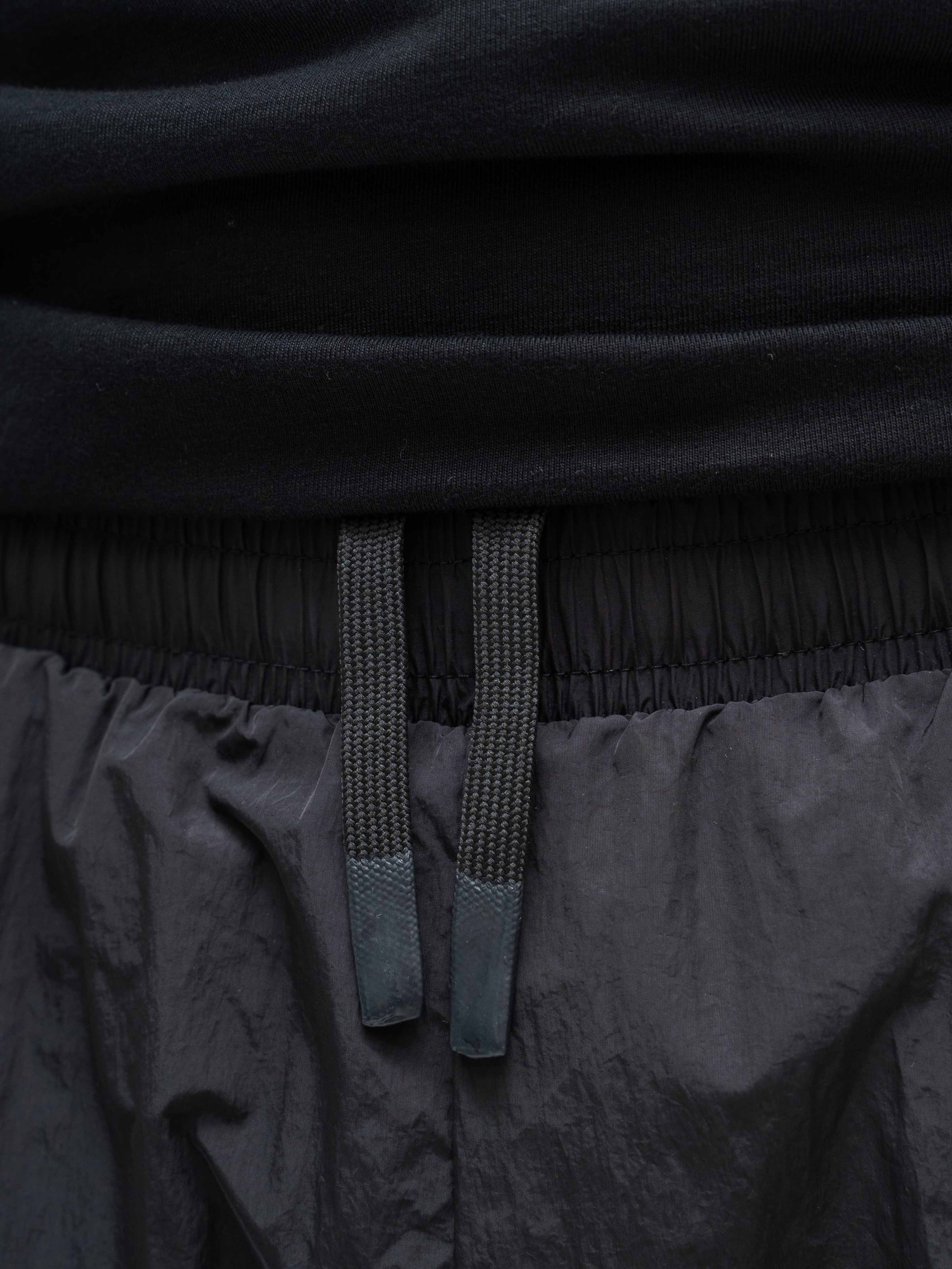 AW Baggy Track Pants - Black/White