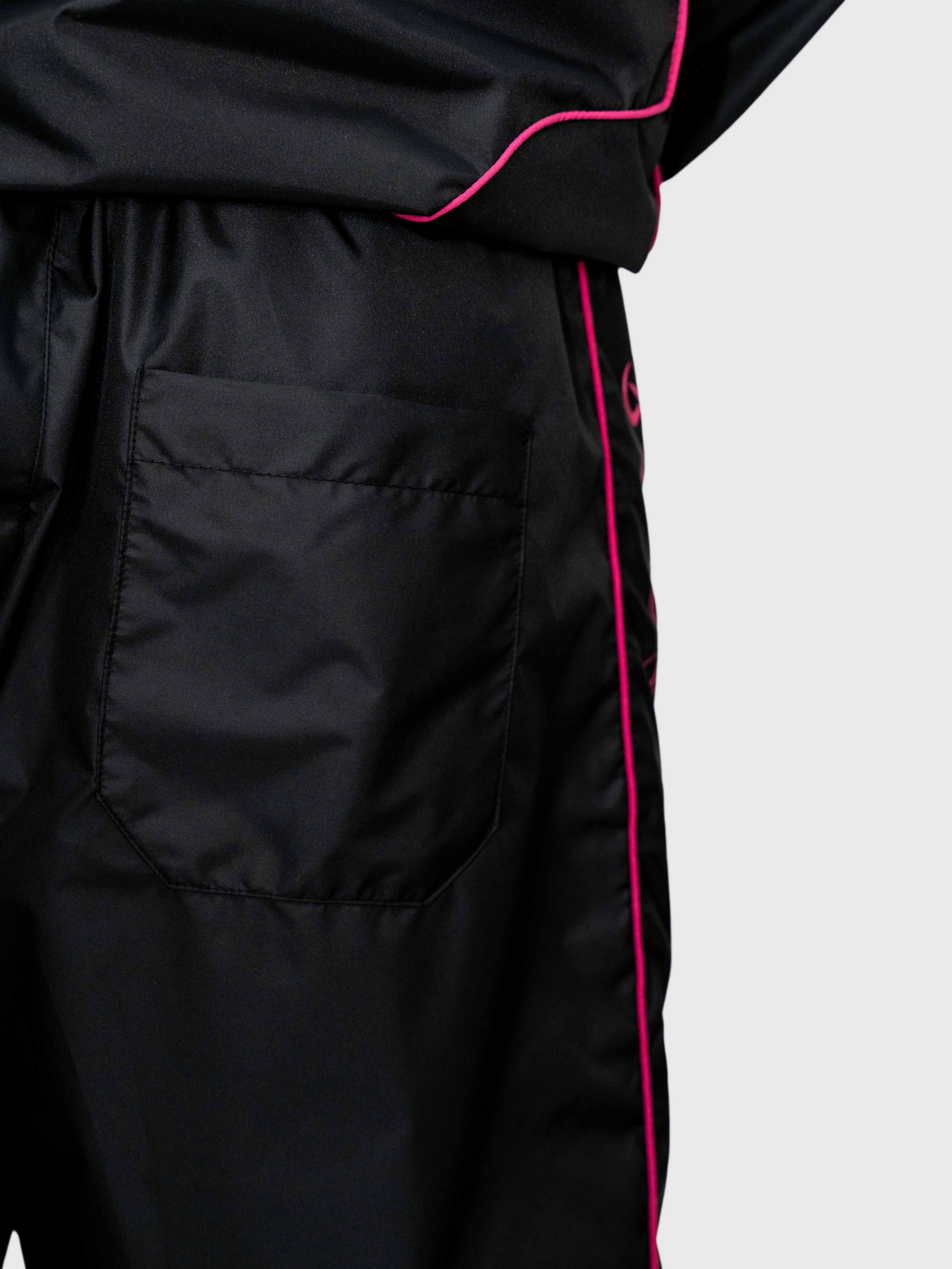 Dismissed Track Pants - Black/Pink