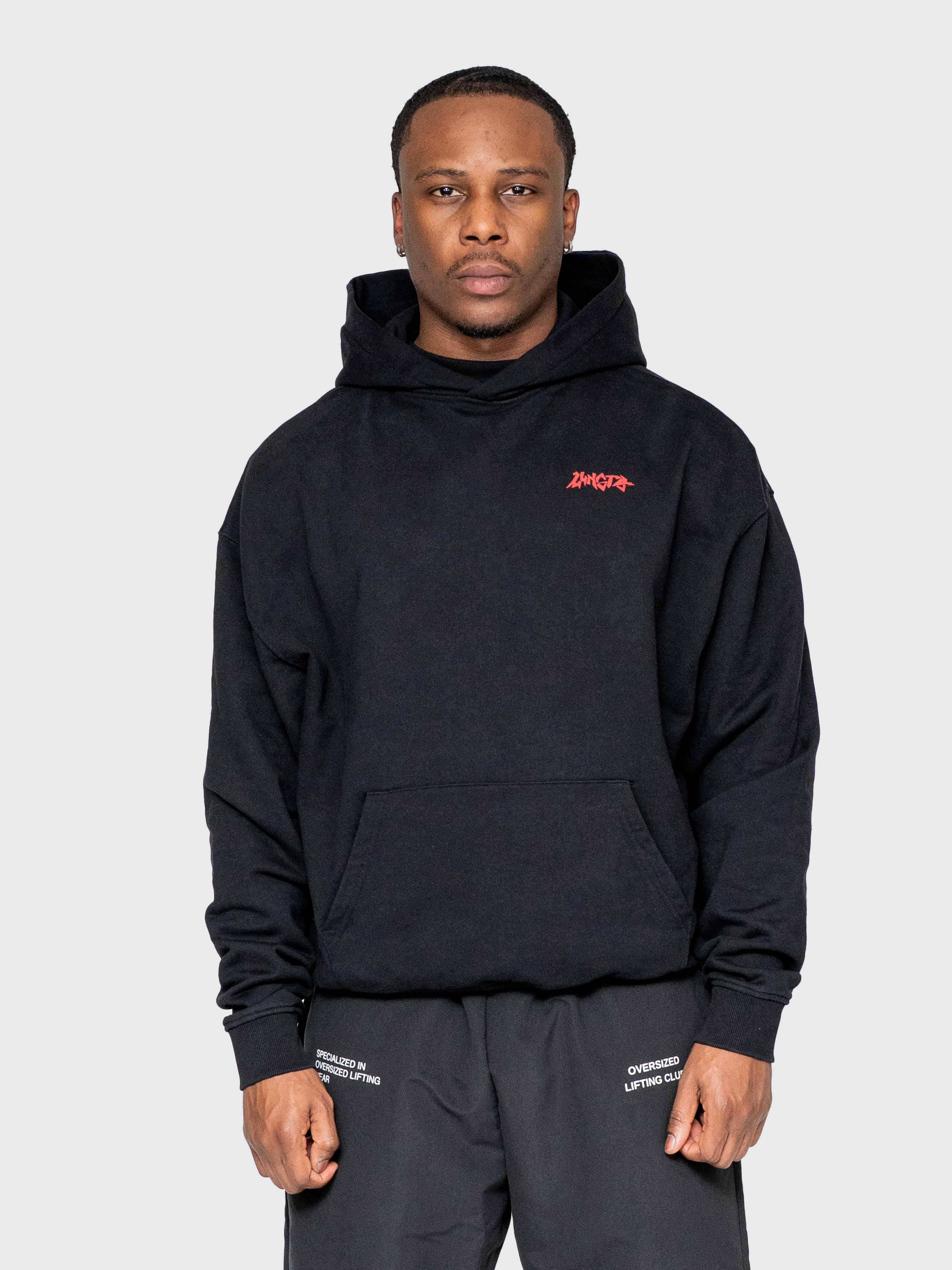 Lungta Heavyweight Hoodie - Black