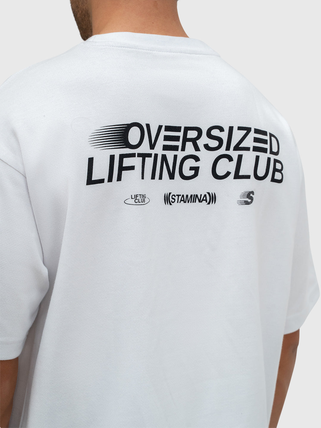 Interlock Box Tee - White/Black