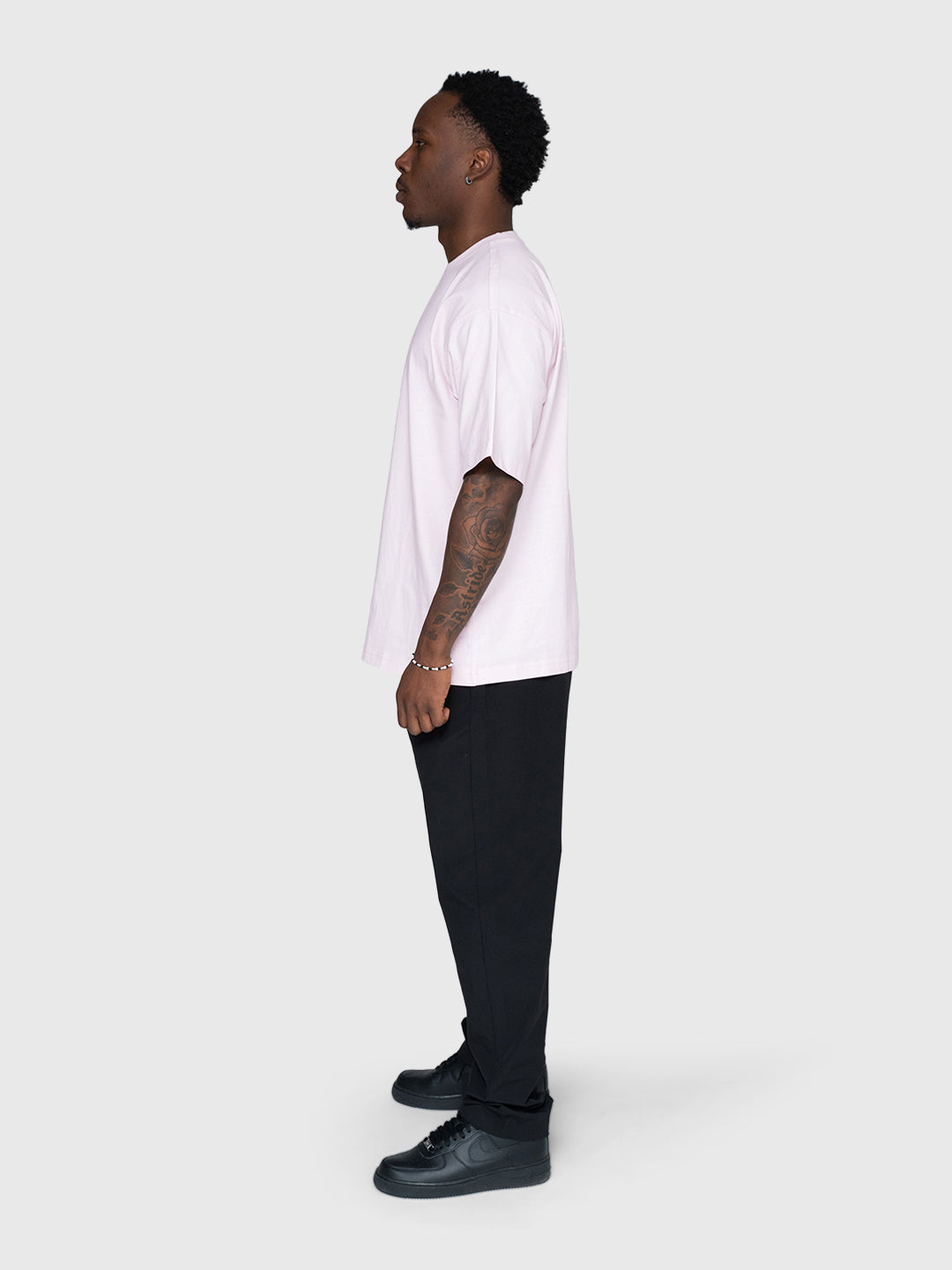 Confidence Heavyweight Box Tee 2.0 - Pink/White