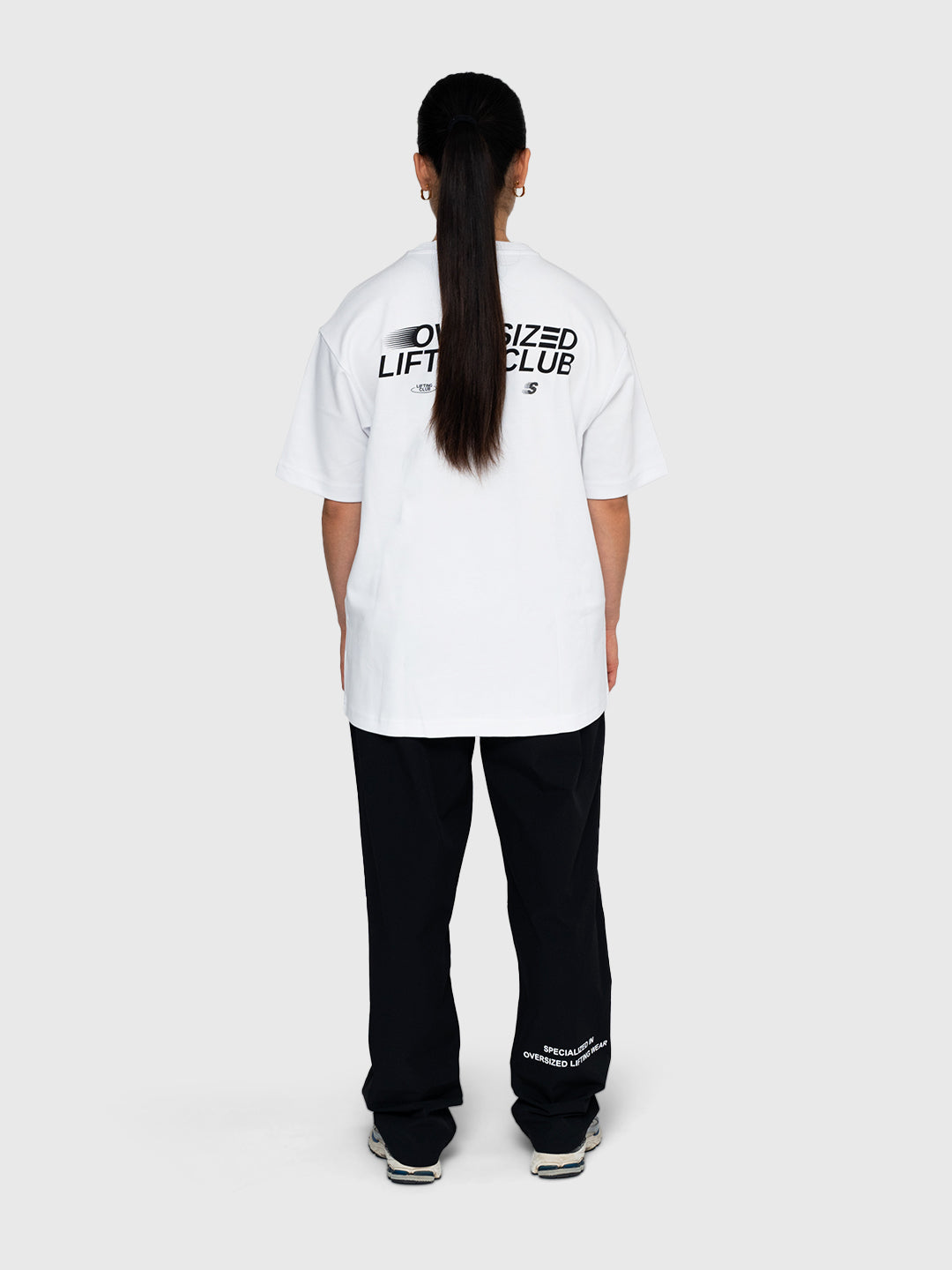Interlock Box Tee - White/Black