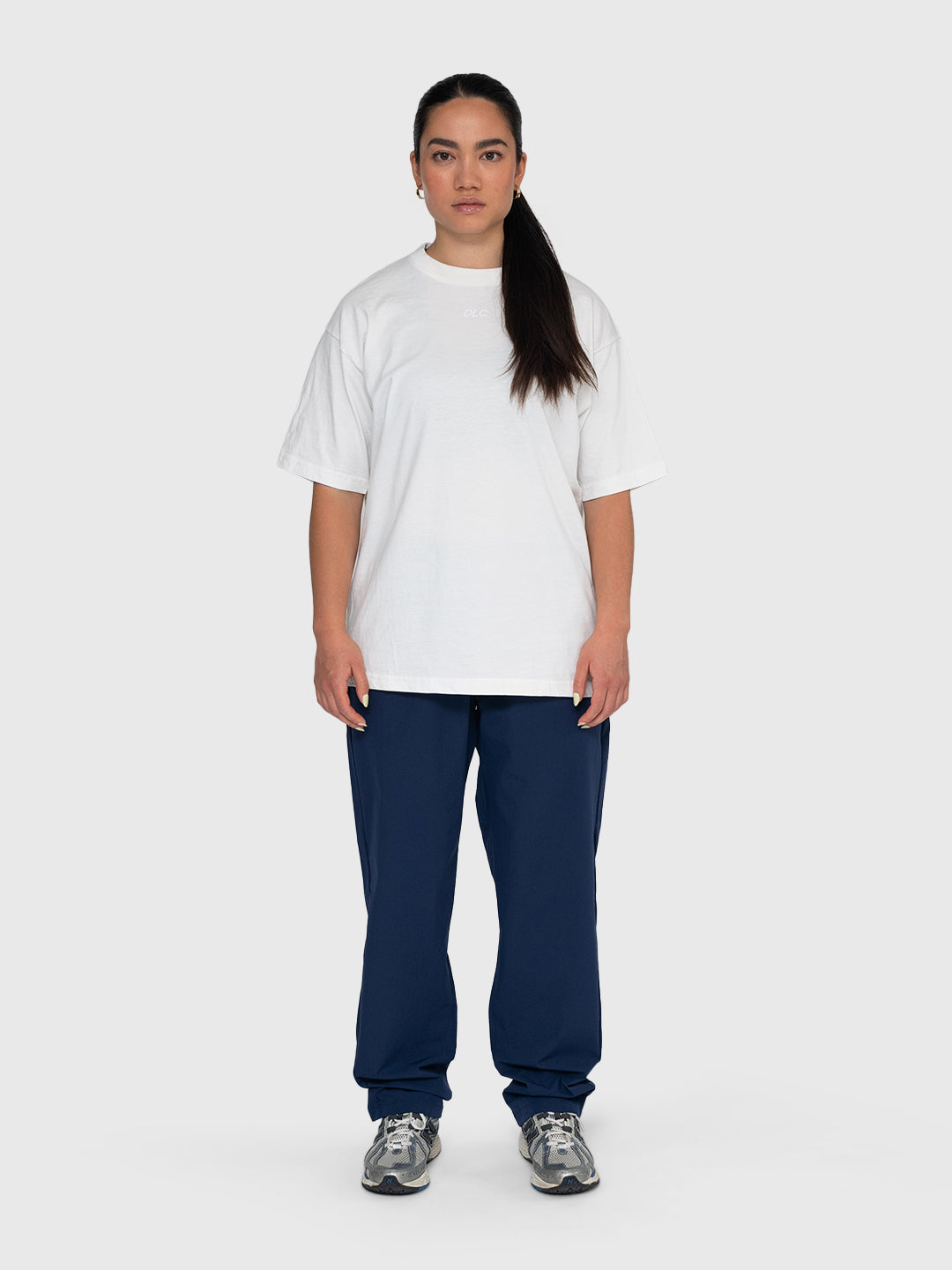 Confidence Tech Pants - Navy Blue/White