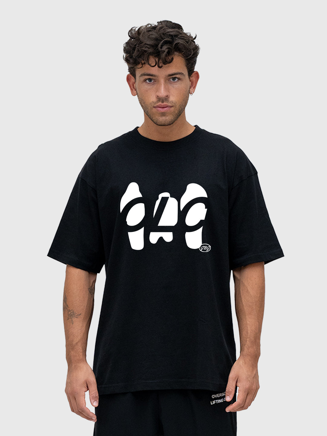 OLC Radiation Box Tee - Black/White