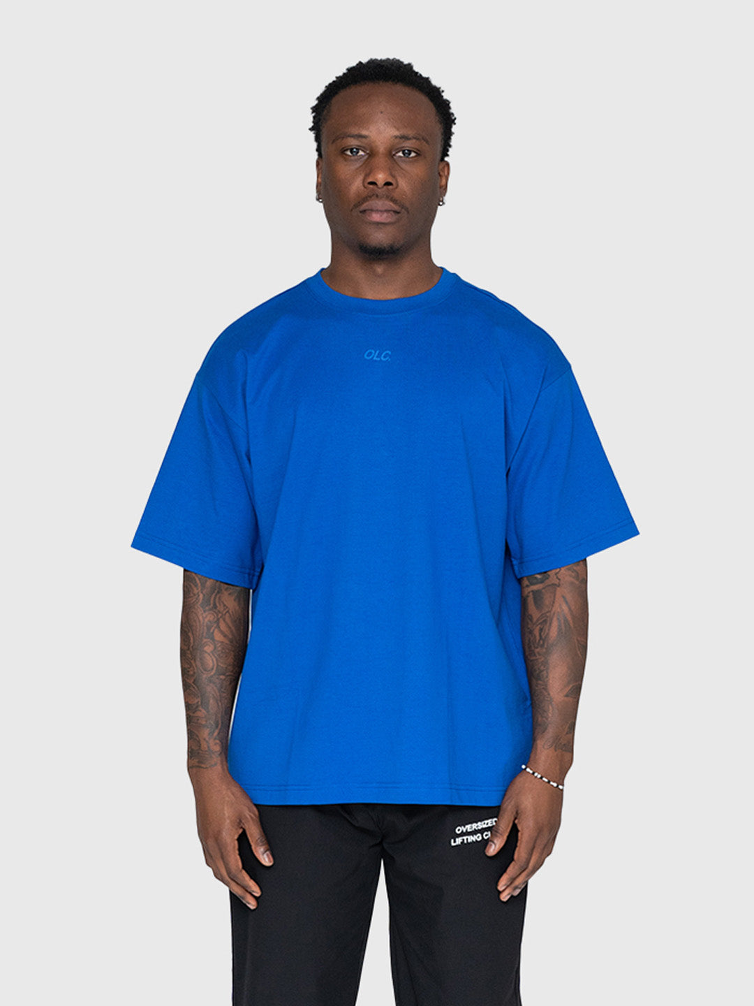 <tc>Logo Heavyweight Box Tee 2.0 - king blauw/wit</tc>