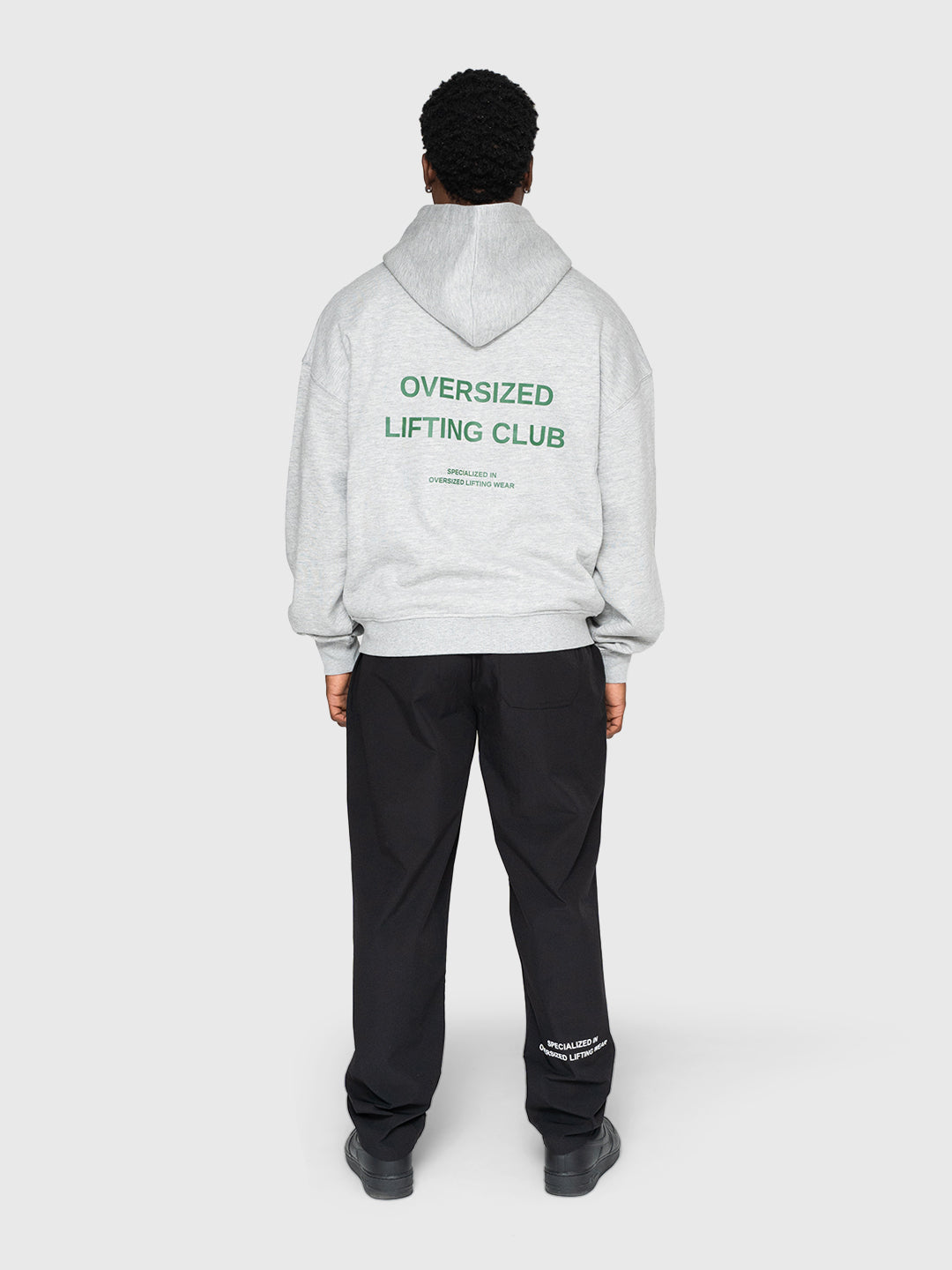 Confidence Zip Hoodie - Melange Grey/Forest