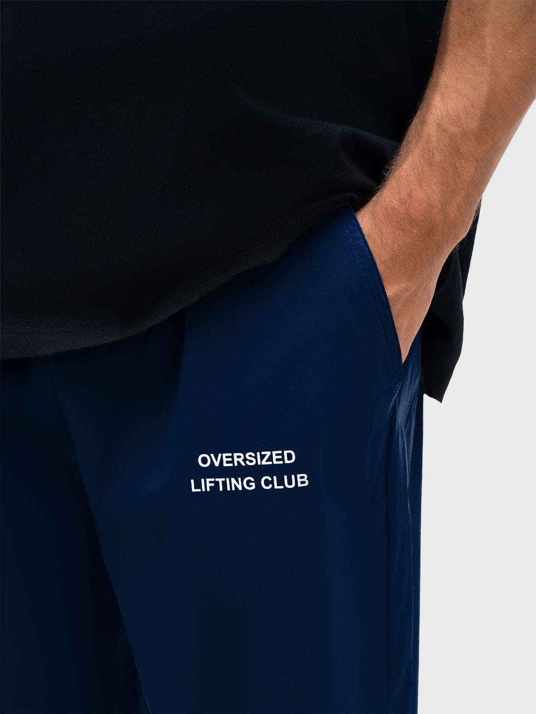 Confidence Tech Pants - Navy Blue/White