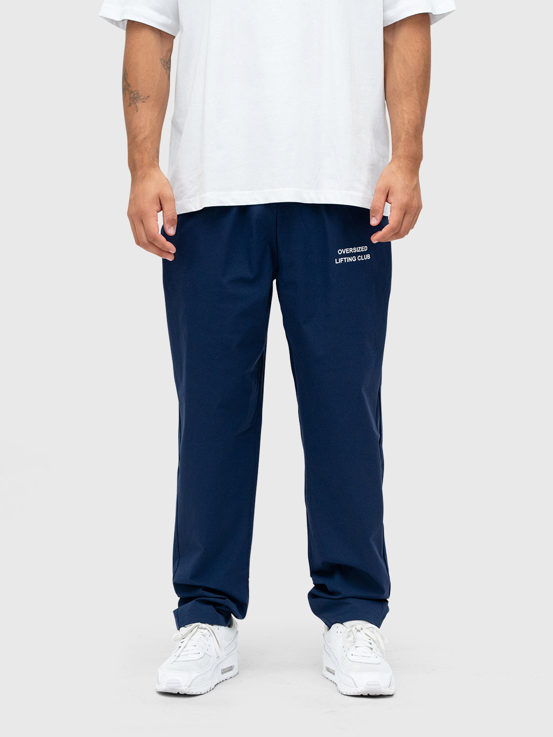 Confidence Tech Pants - Navy Blue/White