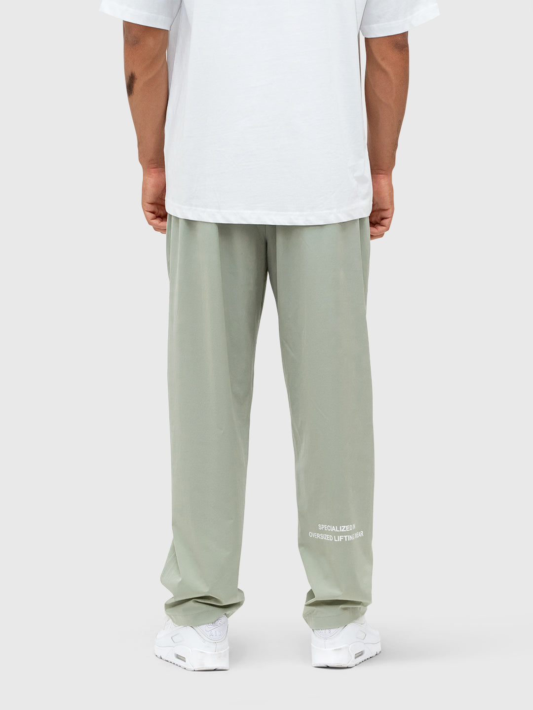 <tc>Confidence Tech Pants - Sage/White</tc>