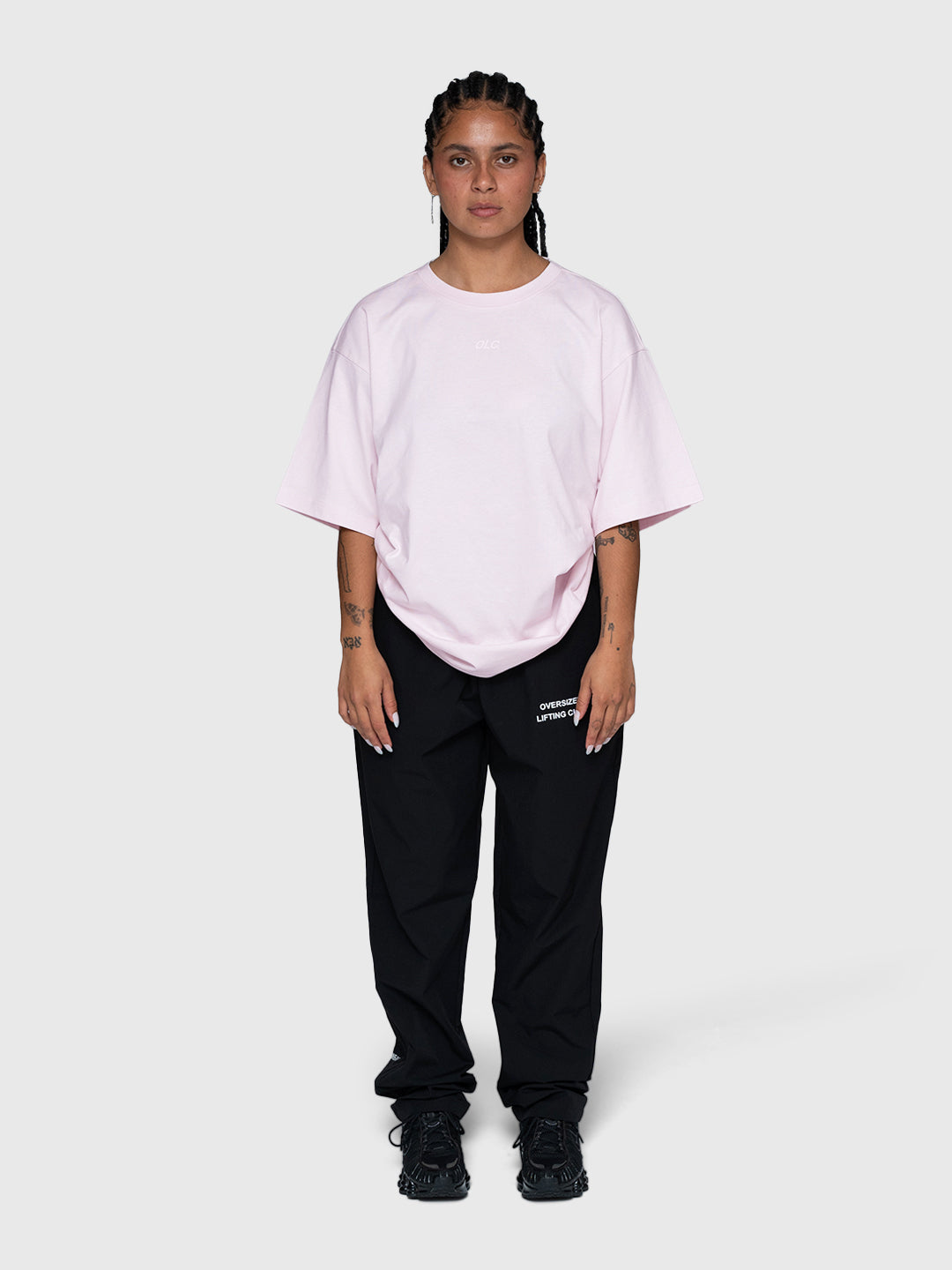 Confidence Heavyweight Box Tee 2.0 - Pink/White