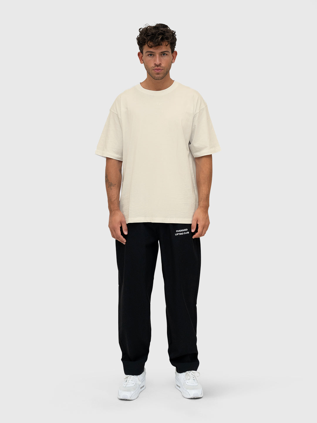 Confidence Box Tee 2.0 - Beige/Brown