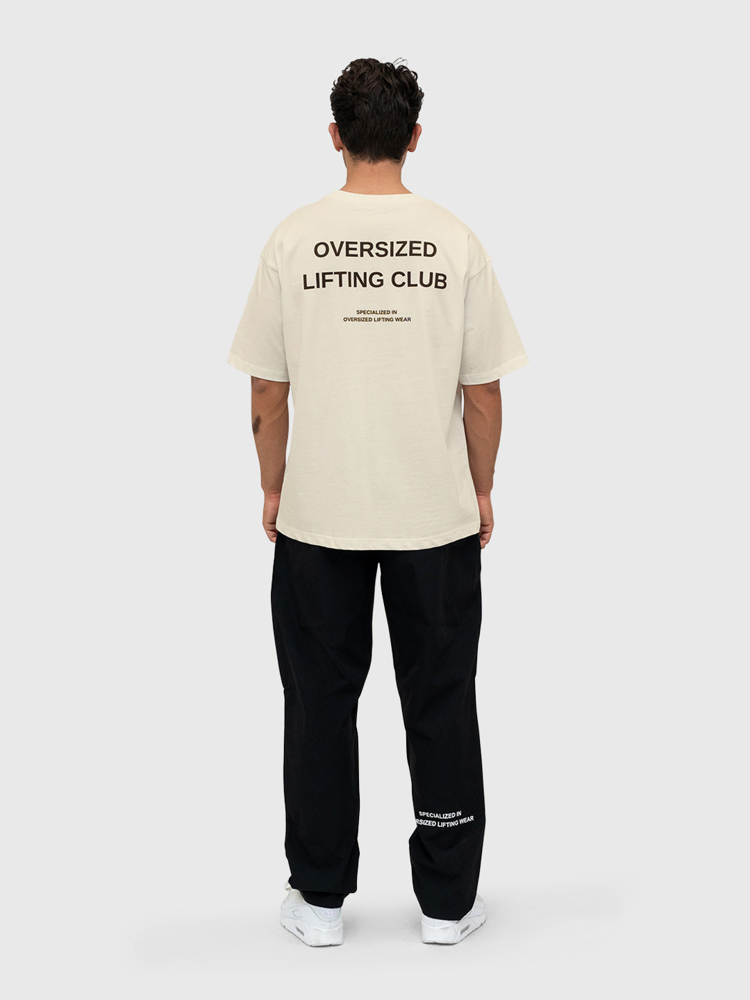 Confidence Box Tee 2.0 - Beige/Brown