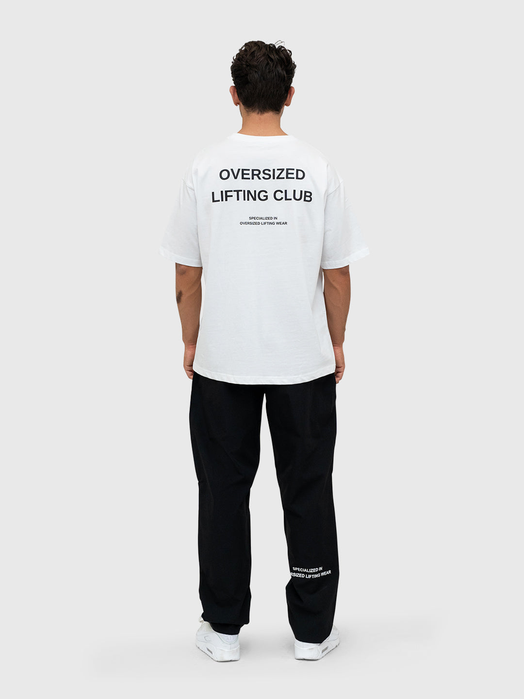 Confidence Box Tee - White/Black