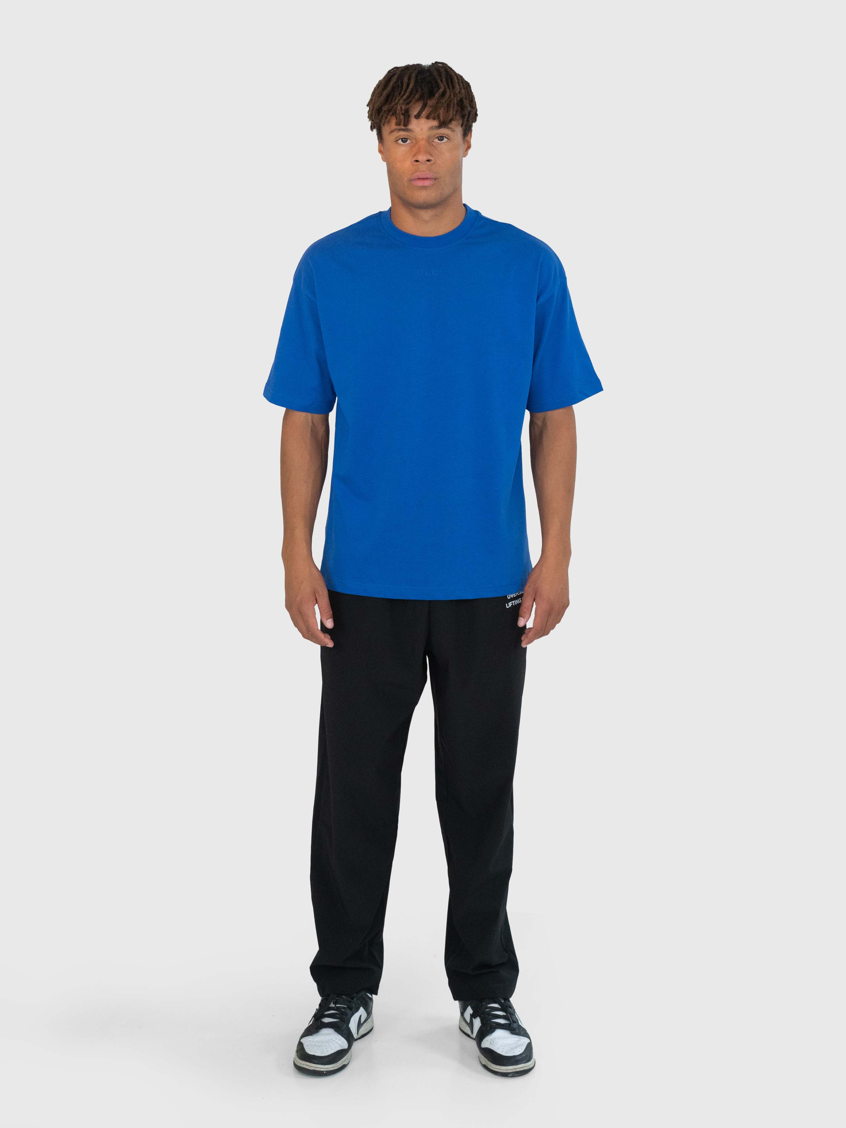 <tc>Heavyweight Confidence Box Tee - King Blue/White</tc>