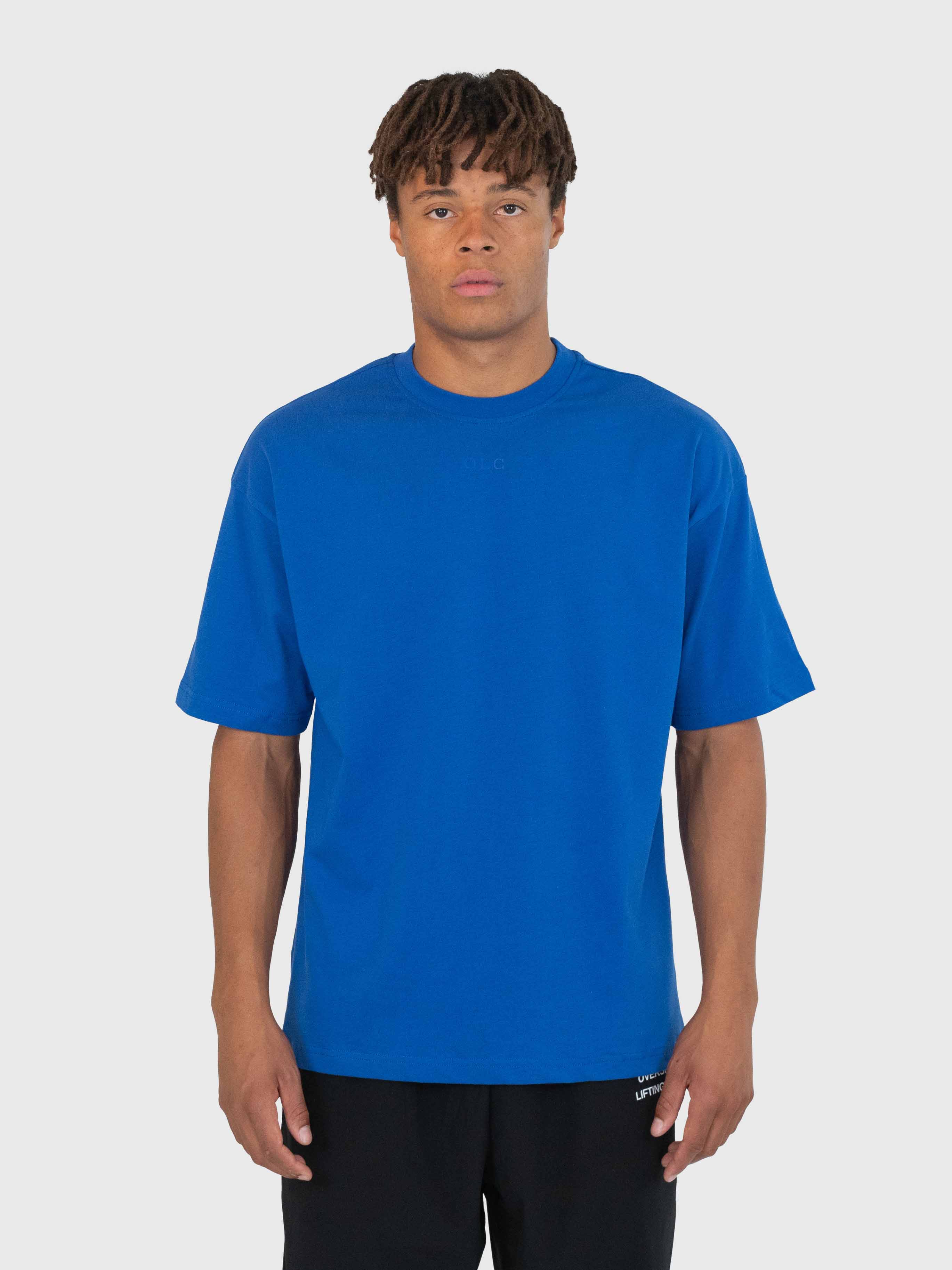 <tc>Heavyweight Confidence Box Tee - King Blue/White</tc>
