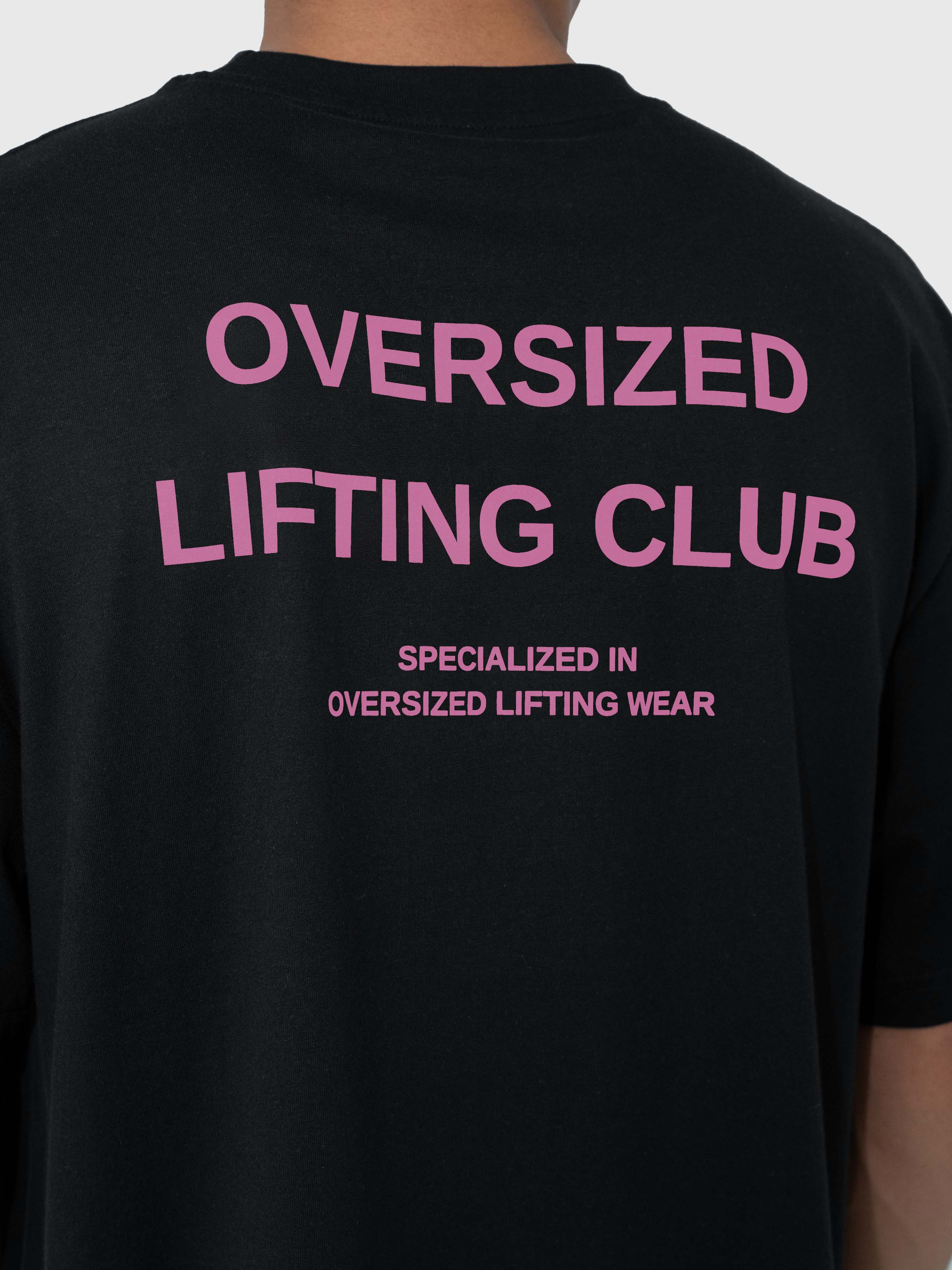 Confidence Box Tee - Black/Pink