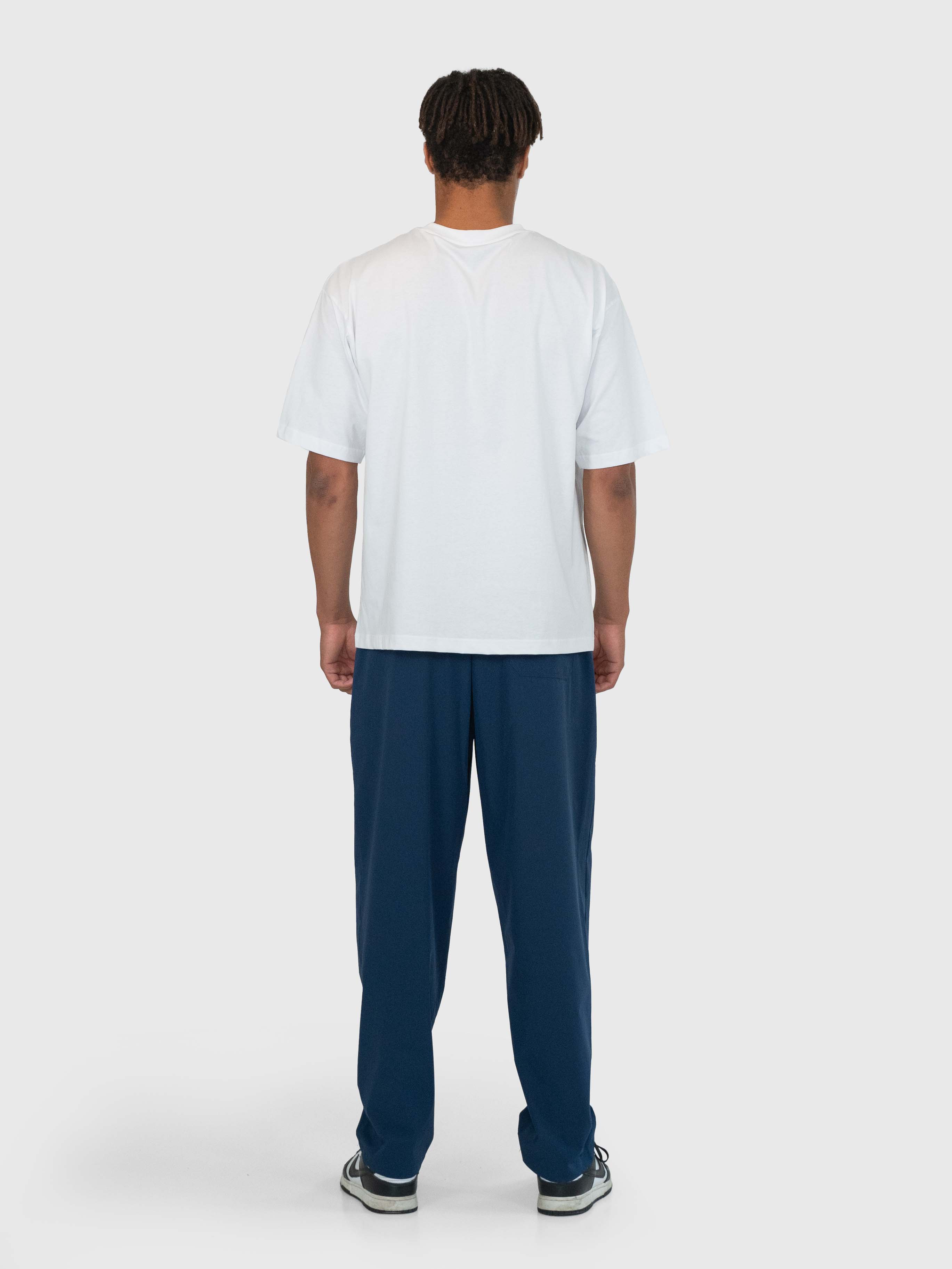<tc>Essential Tech Pants - marineblauw/wit</tc>