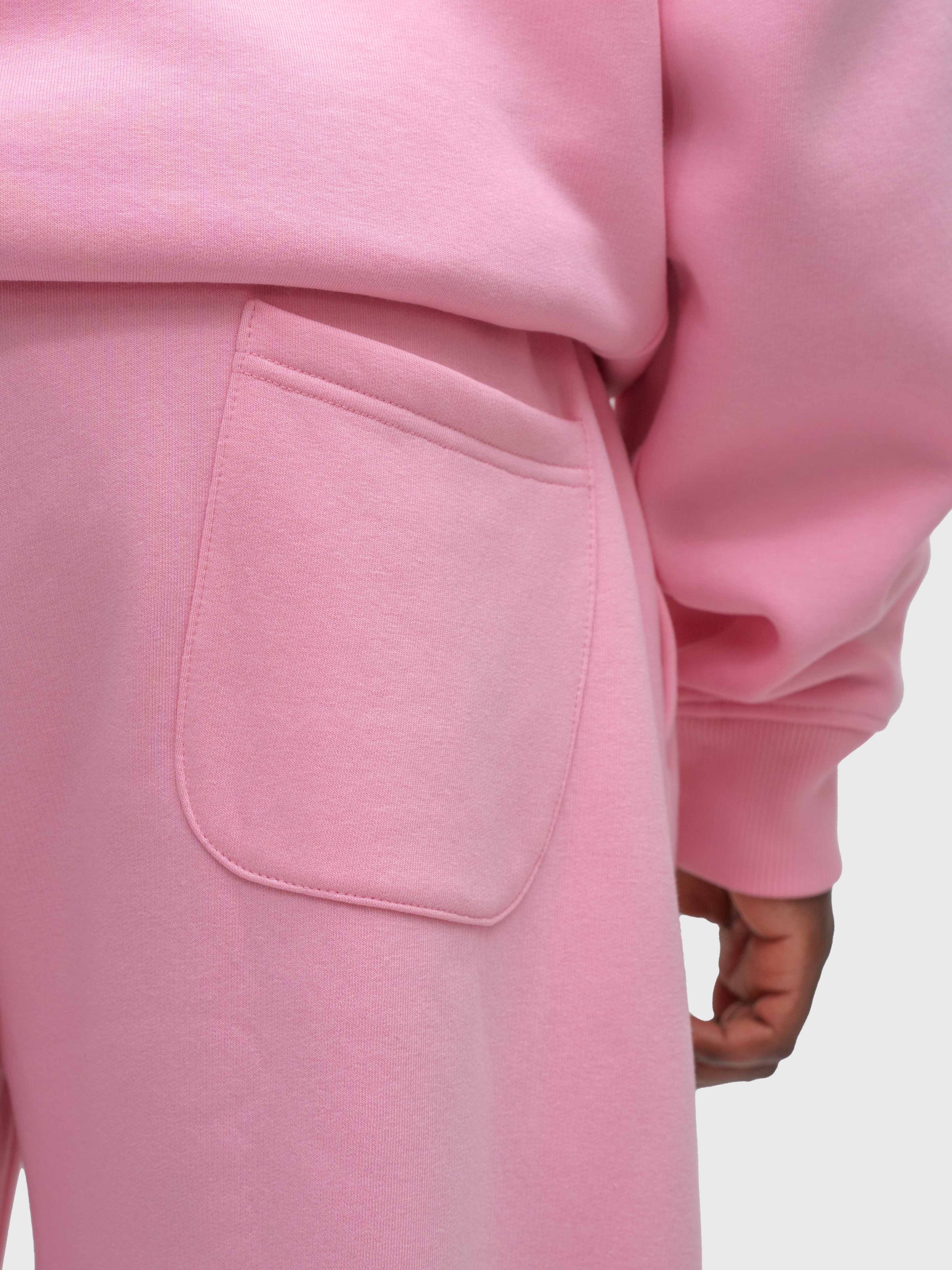 Cloud Baggy Sweatpants - Pink