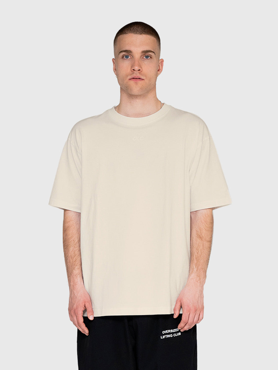 Logo Box Tee 2.0 - Beige/Brown