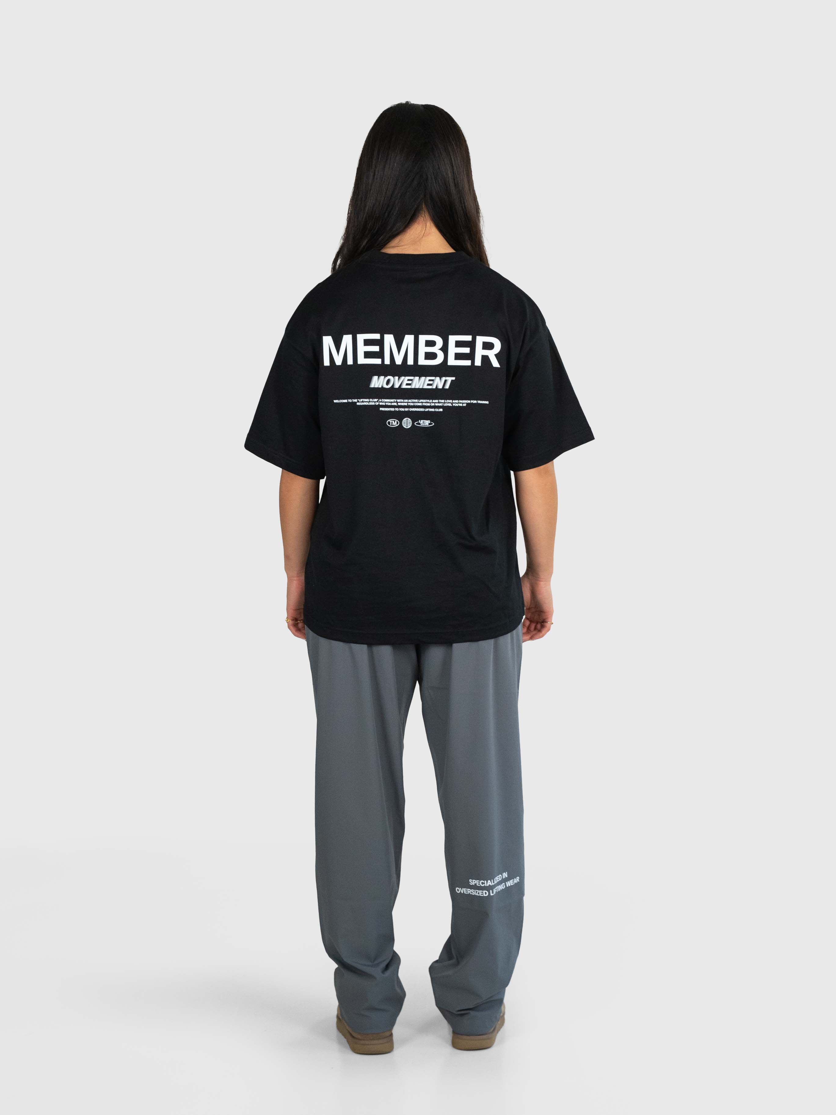 <tc>Member Box Tee - Zwart/wit</tc>