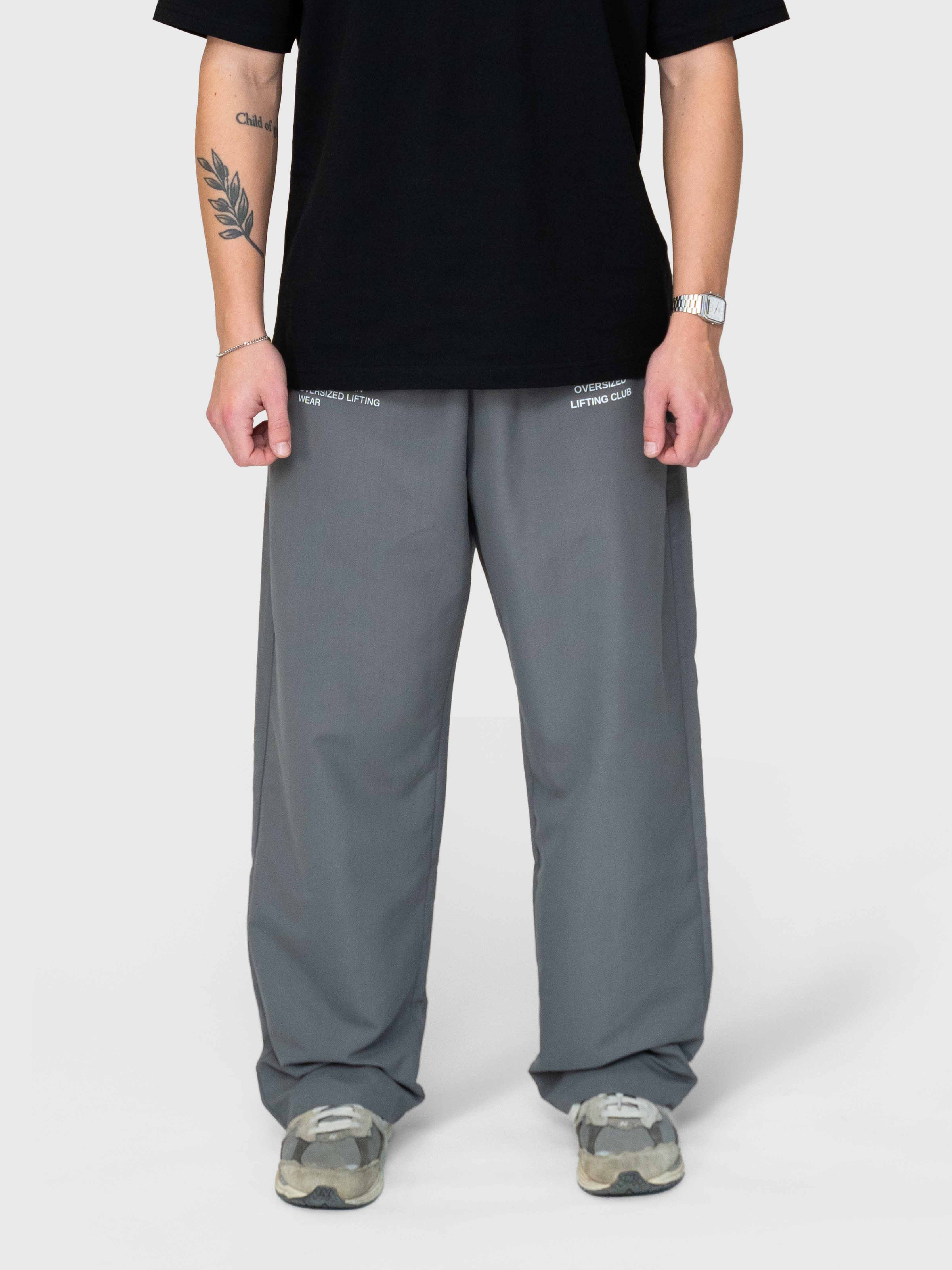 Confidence Core Pants - Charcoal/White