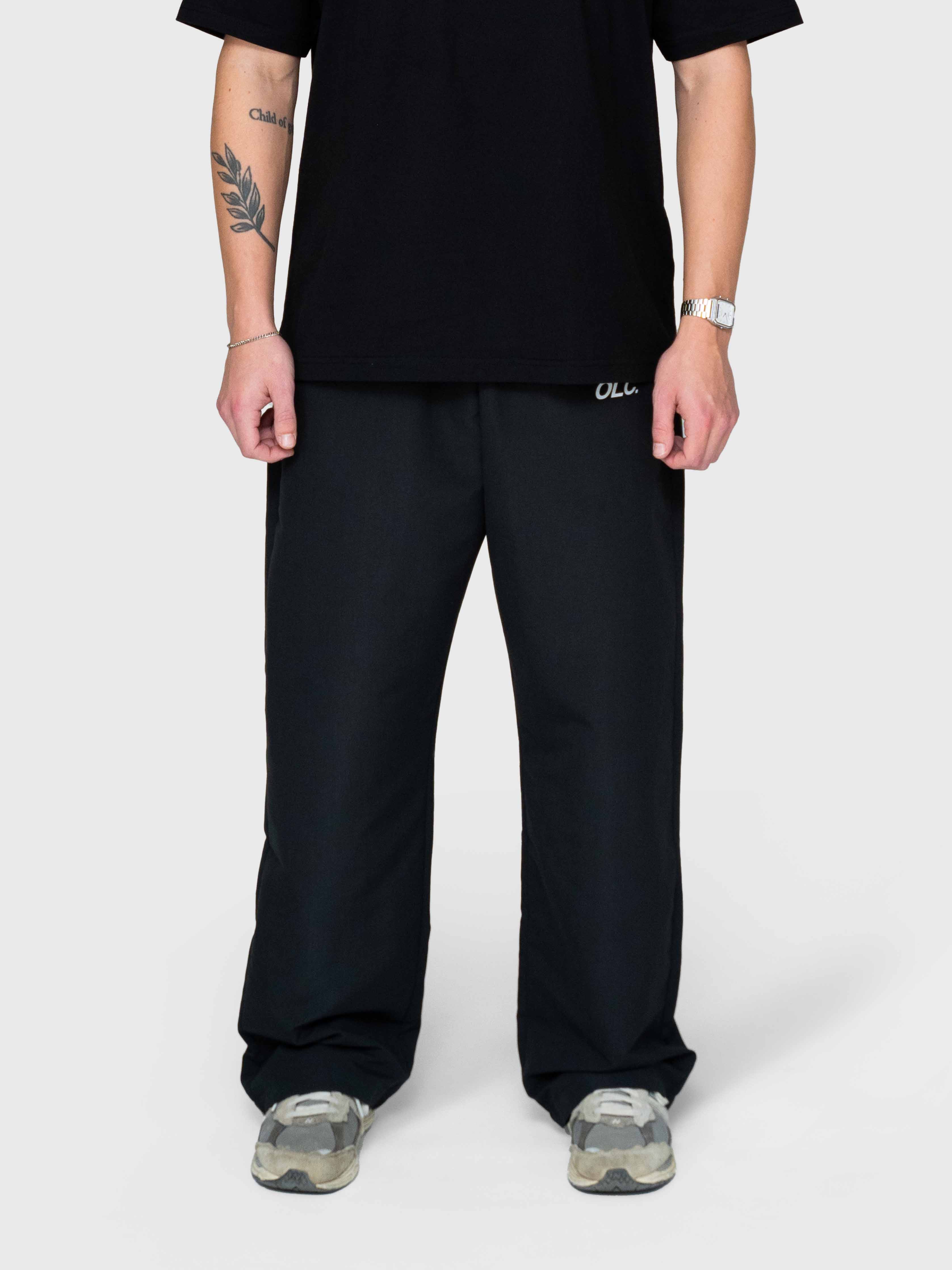Logo Core Pants - Black/White