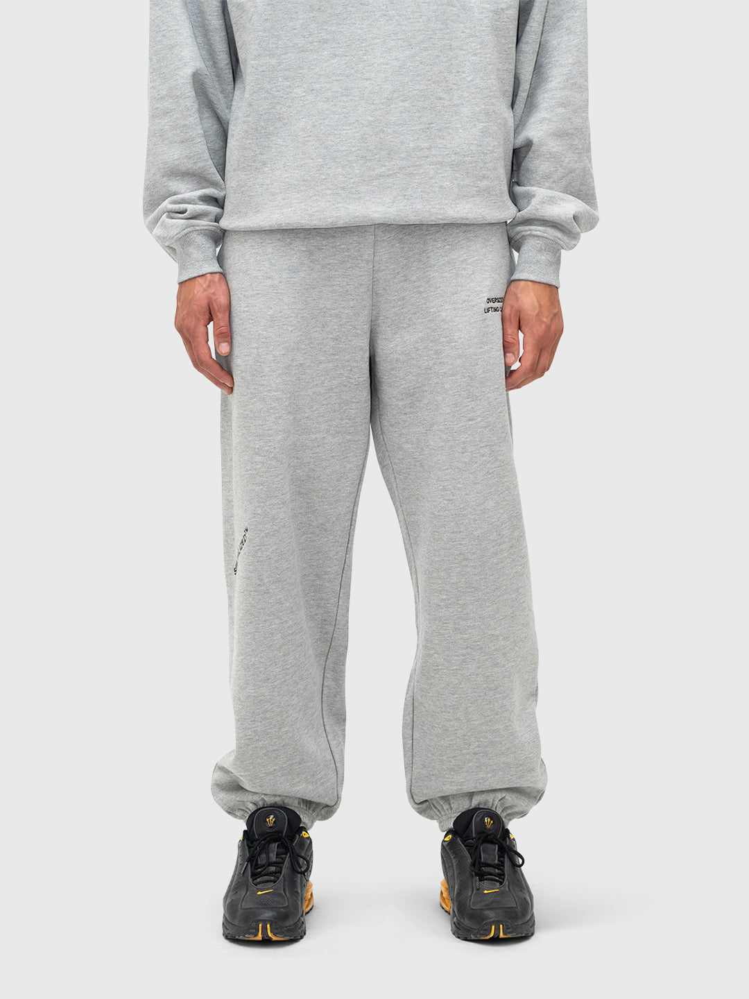 <tc>Confidence Sweatpants 2.0 - Melange Gray/Black</tc>