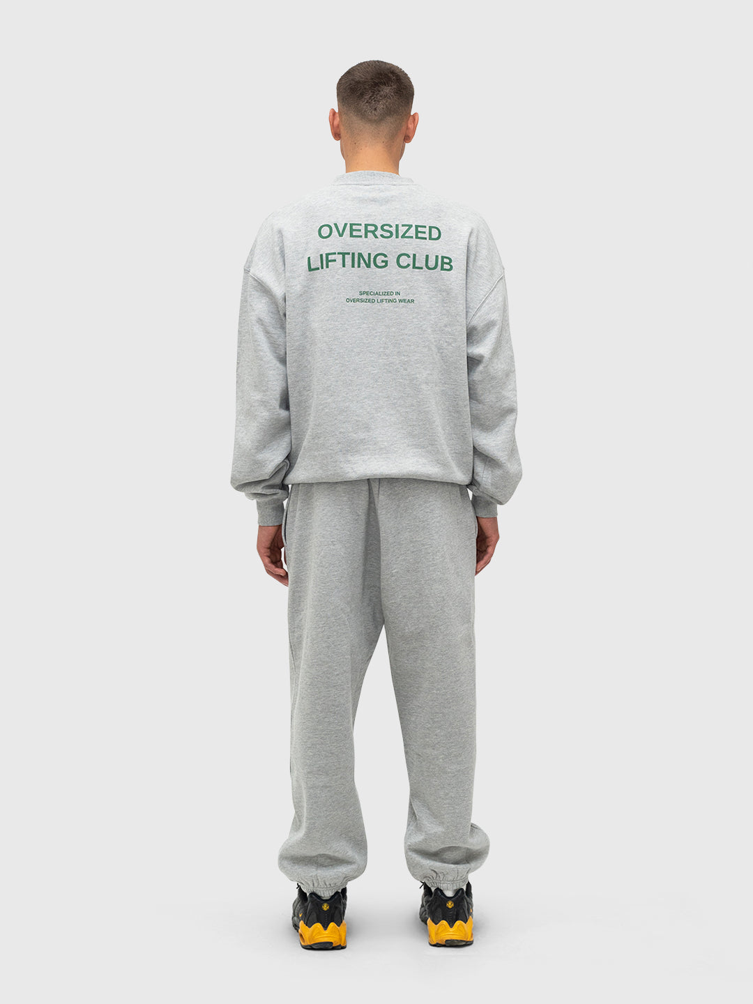 <tc>Confidence Sweatpants 2.0 - Melange Gray/Black</tc>
