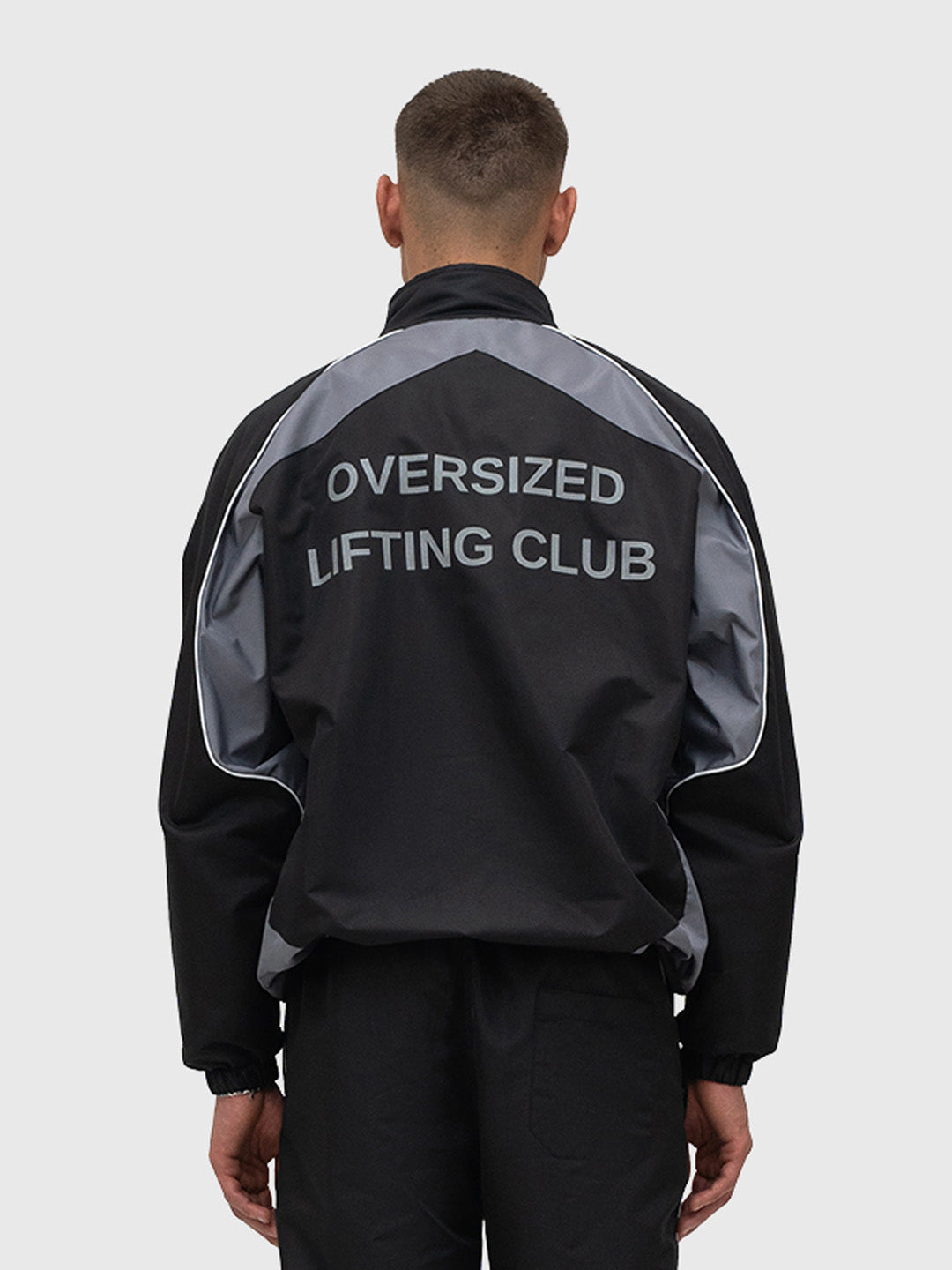 LE Track Jacket - Black/Graphite Grey