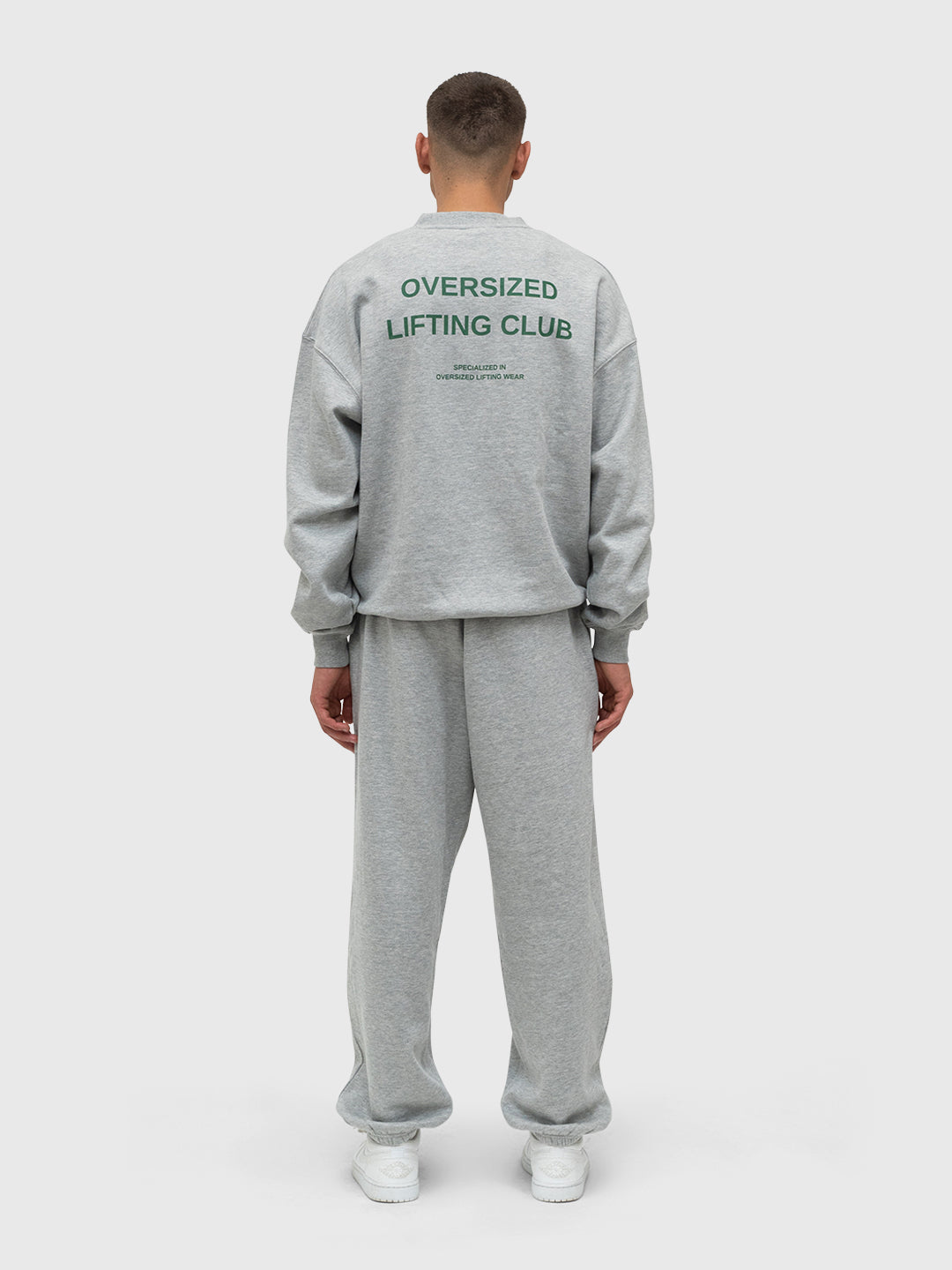 Logo Sweatpants 2.0 - Melange Grey/Black