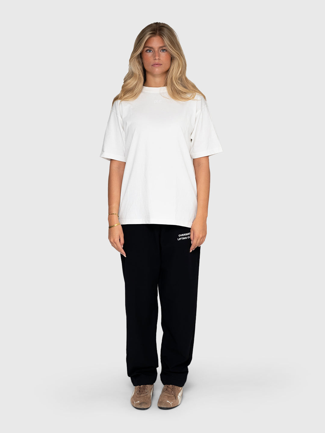 Confidence Box Tee 2.0 - Cream/Forest