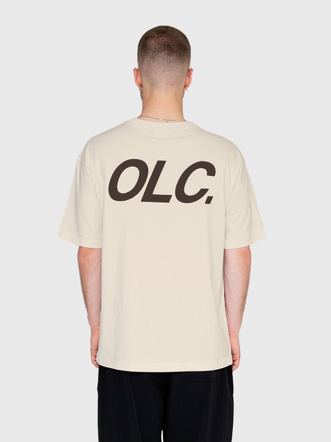 Logo Box Tee 2.0 - Beige/Brown