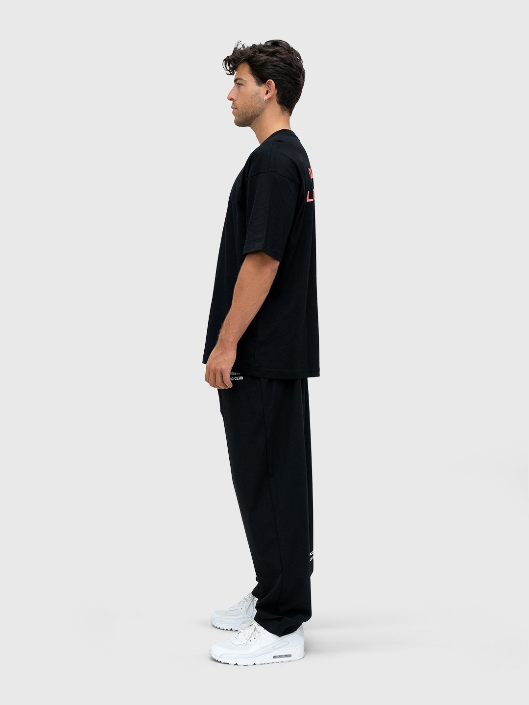 Confidence Box Tee 2.0 - Black/Pink