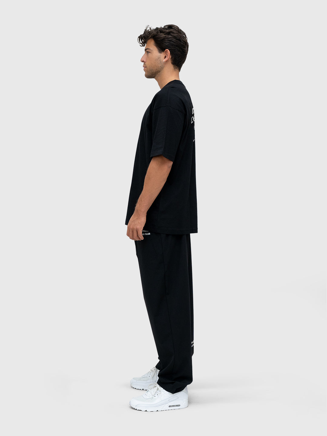 Lovers' Club Box Tee - Black/White