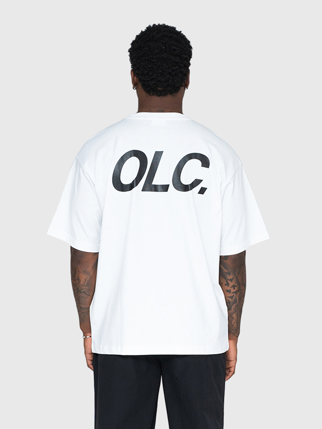 Logo Heavyweight Box Tee 2.0 - White/Black