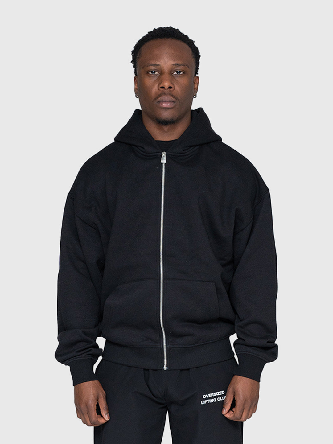 <tc>Confidence Zip Hoodie - Zwart/Wit</tc>