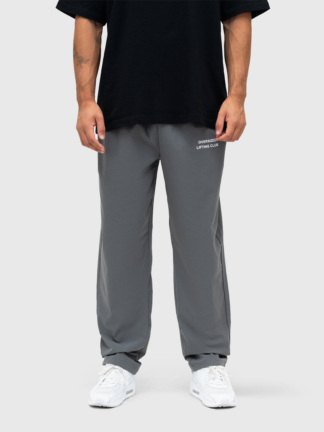 Confidence Tech Pants - Charcoal Grey/White