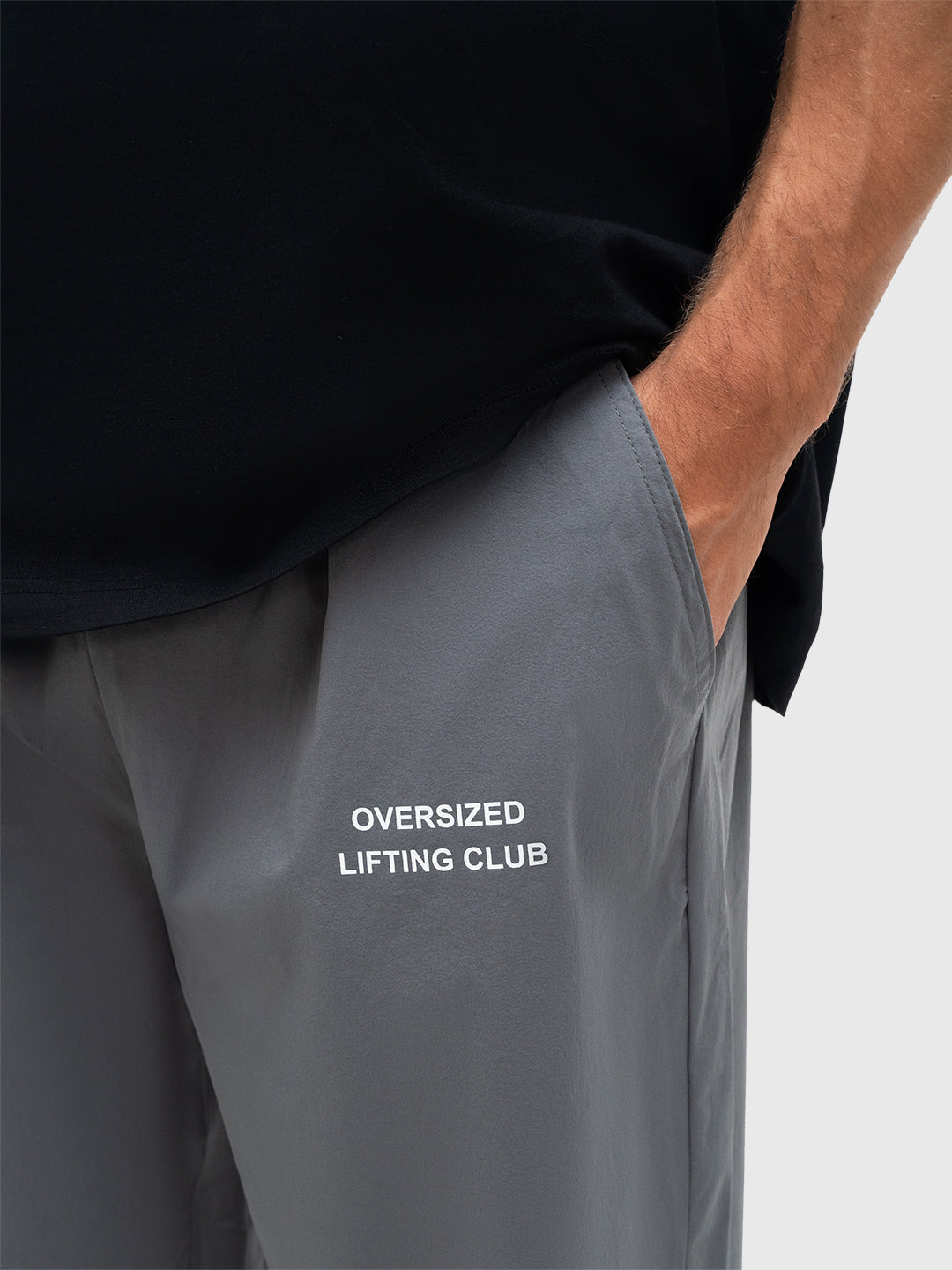 Confidence Tech Pants - Charcoal Grey/White