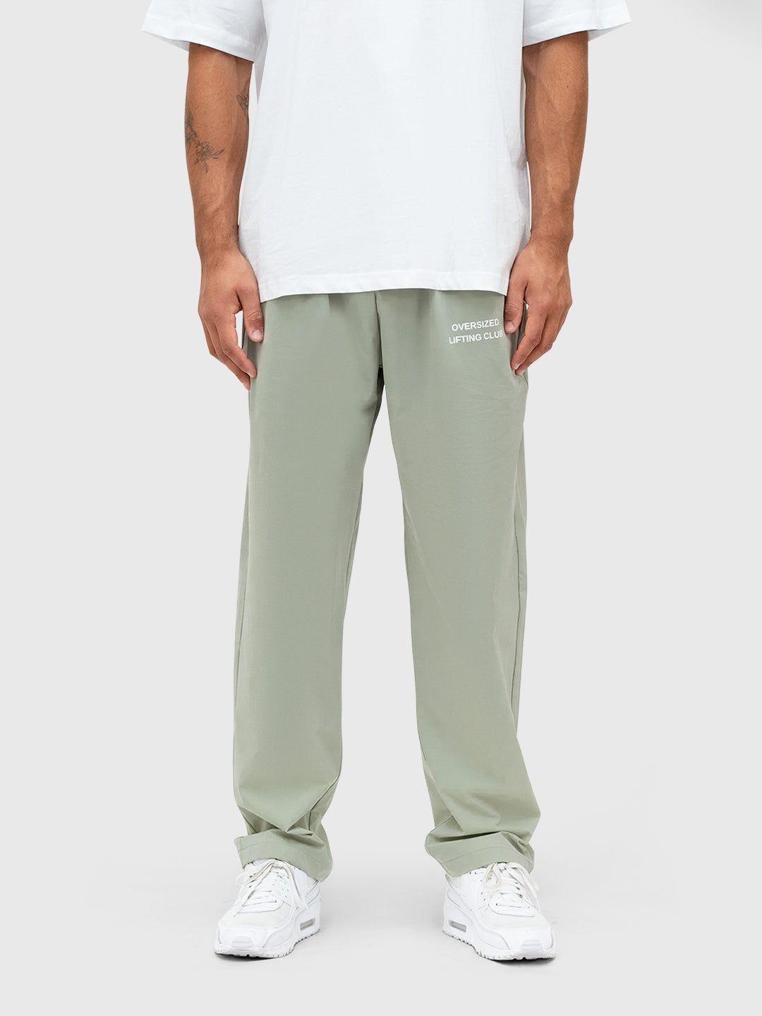 <tc>Confidence Tech Pants - Sage/White</tc>