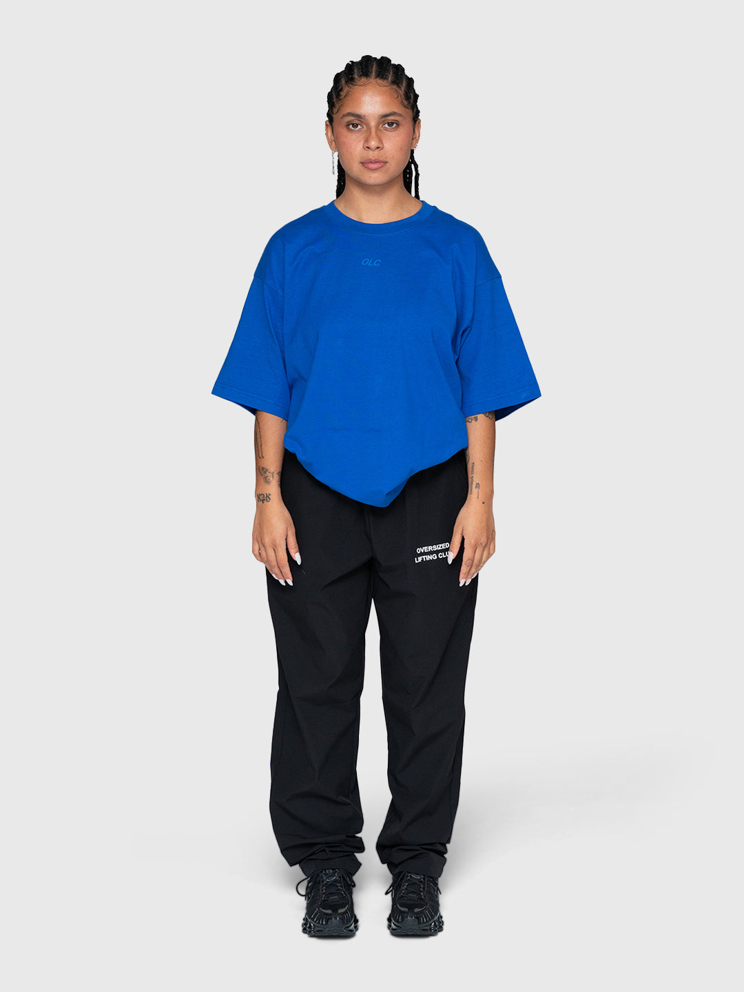 <tc>Logo Heavyweight Box Tee 2.0 - king blauw/wit</tc>