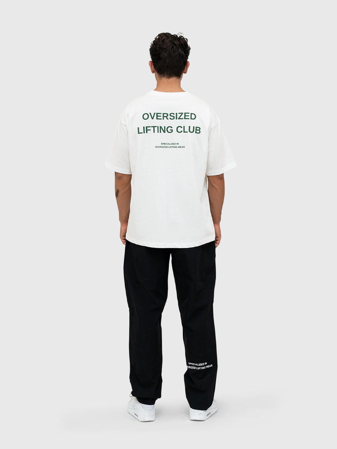 Confidence Box Tee 2.0 - Cream/Forest