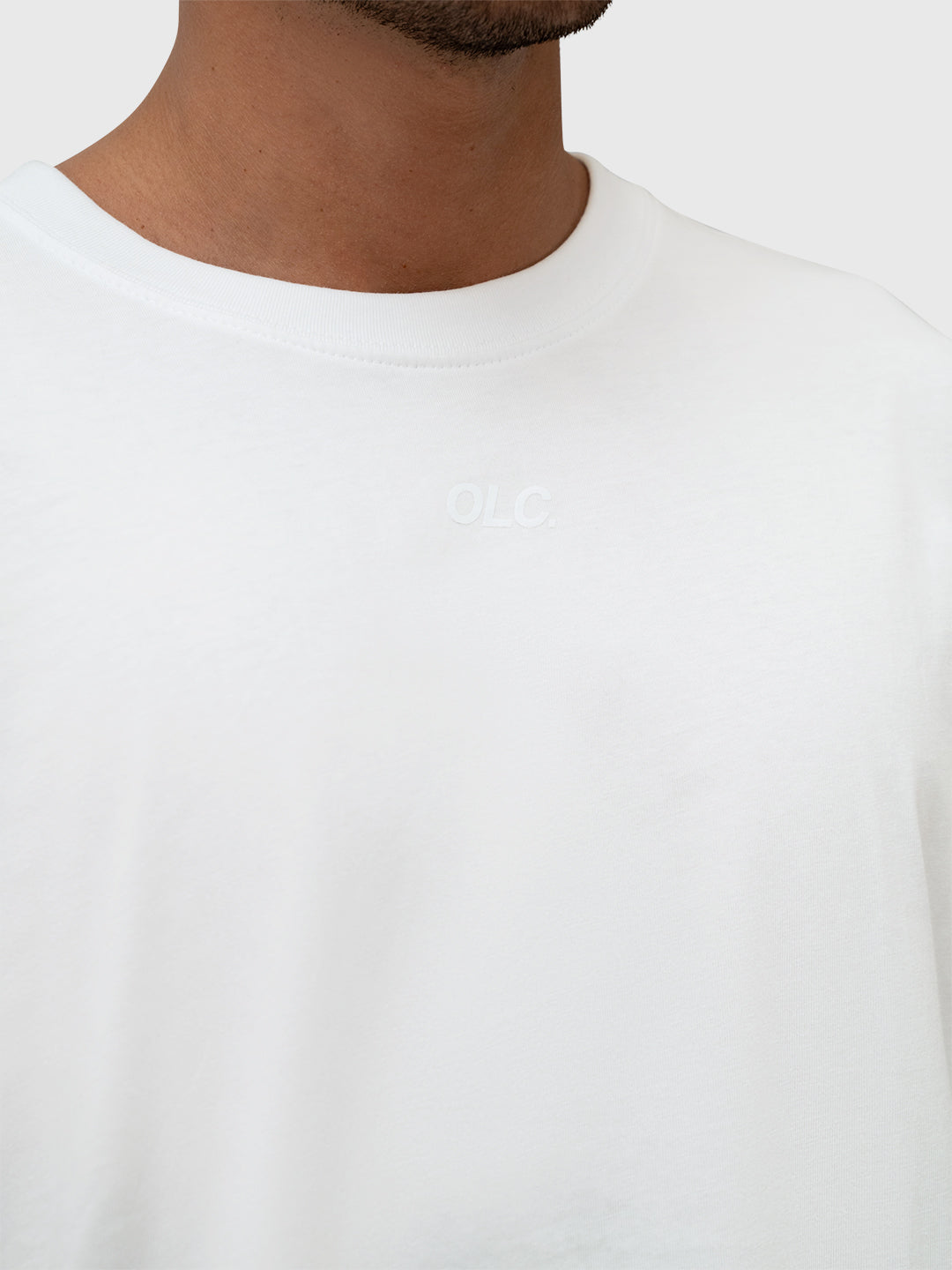 Confidence Box Tee 2.0 - Cream/Forest