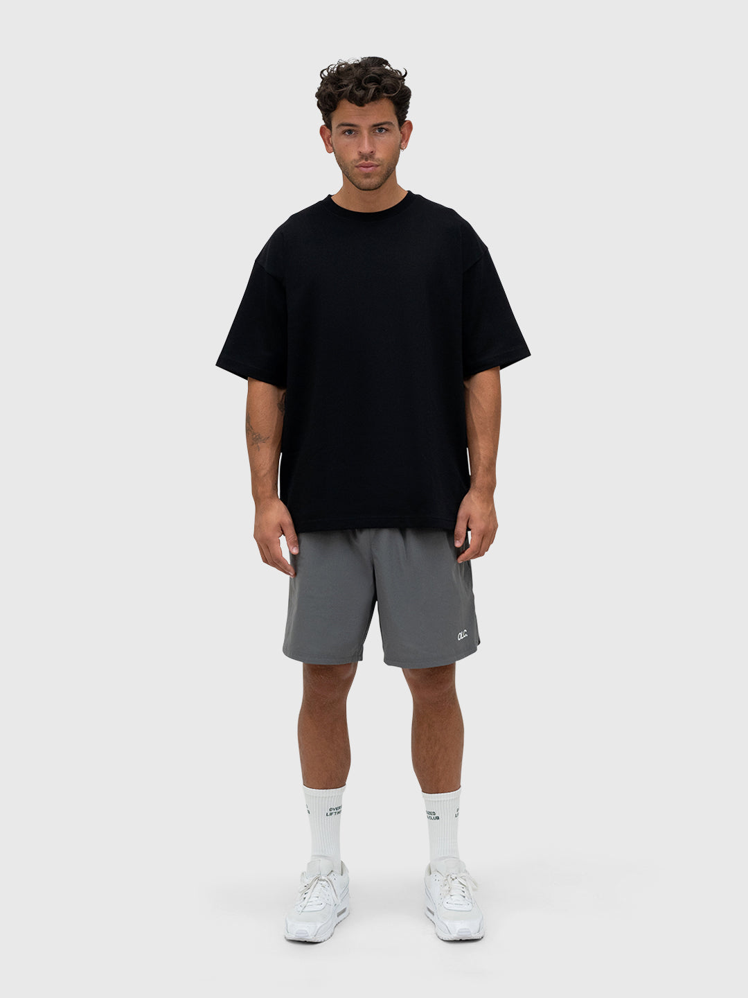 Logo Tech Shorts 2.0 - Charcoal/White