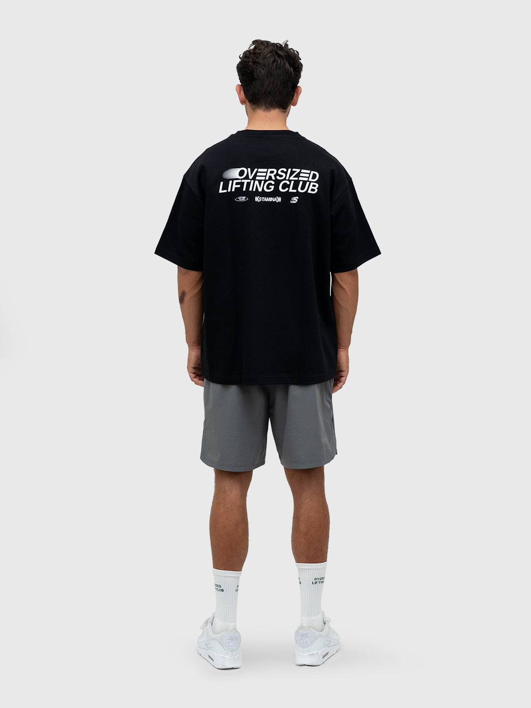 Logo Tech Shorts 2.0 - Charcoal/White
