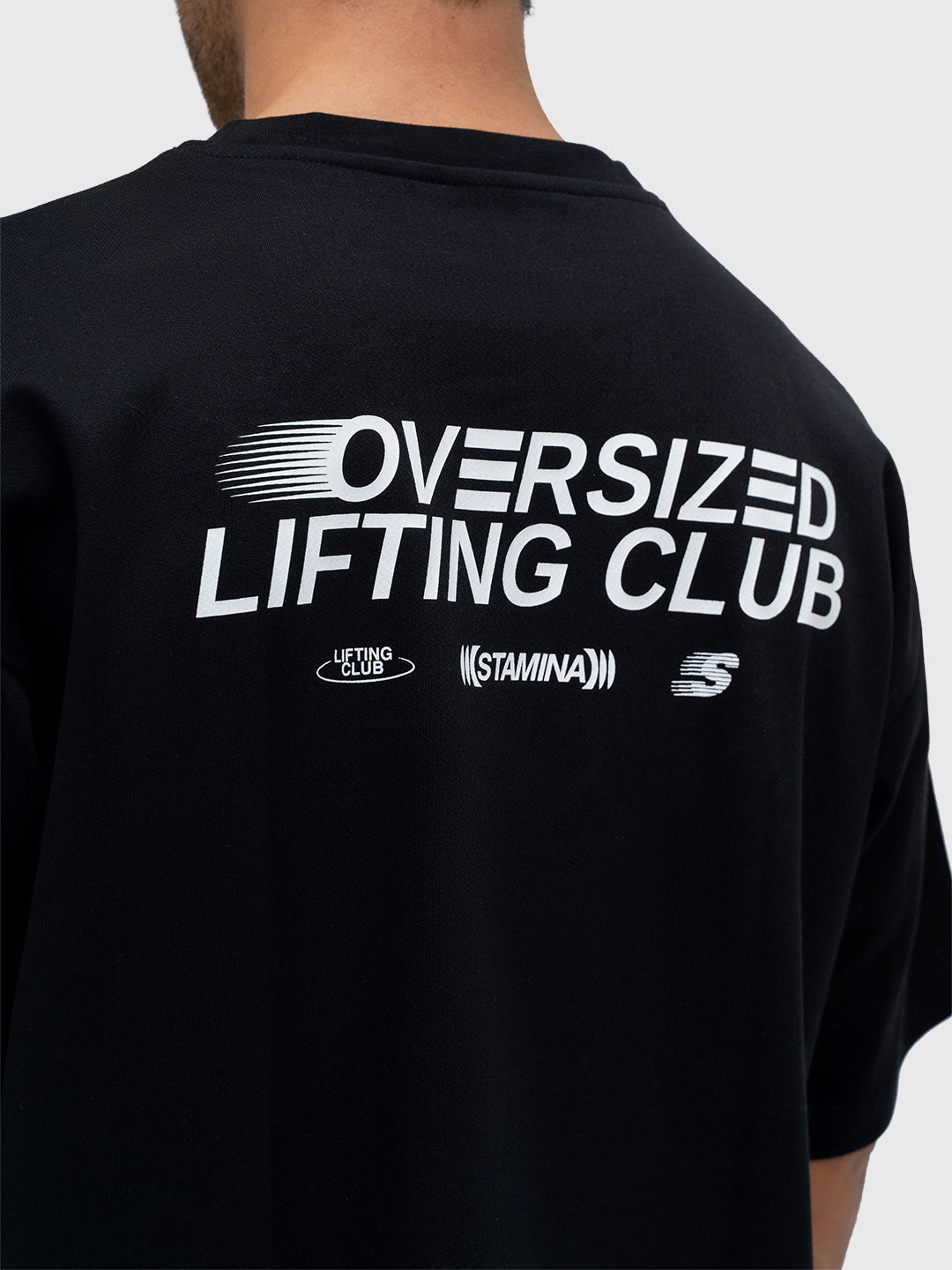 Interlock Box Tee - Black/White