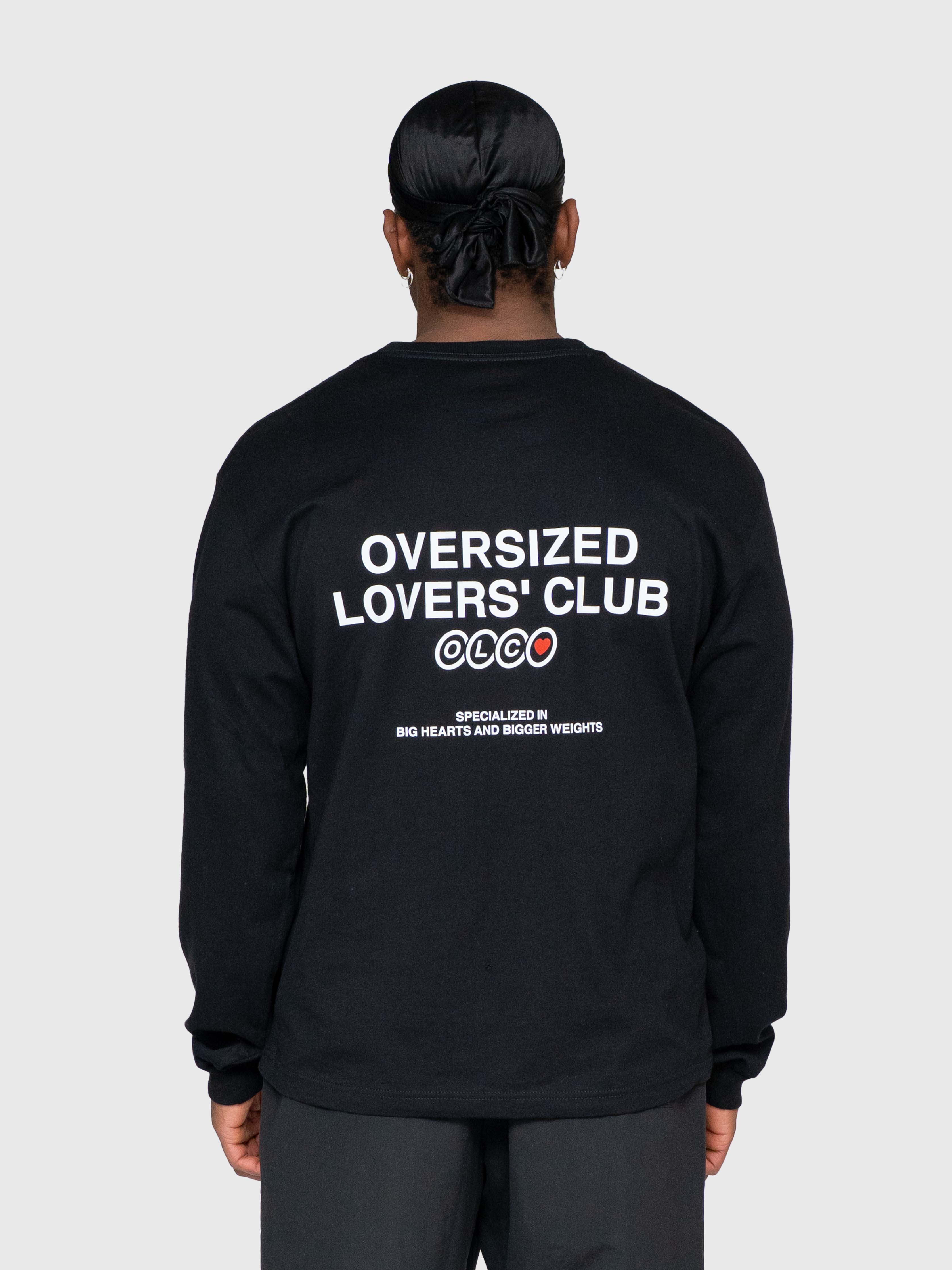 Lovers' Club Long Sleeve - Black/White