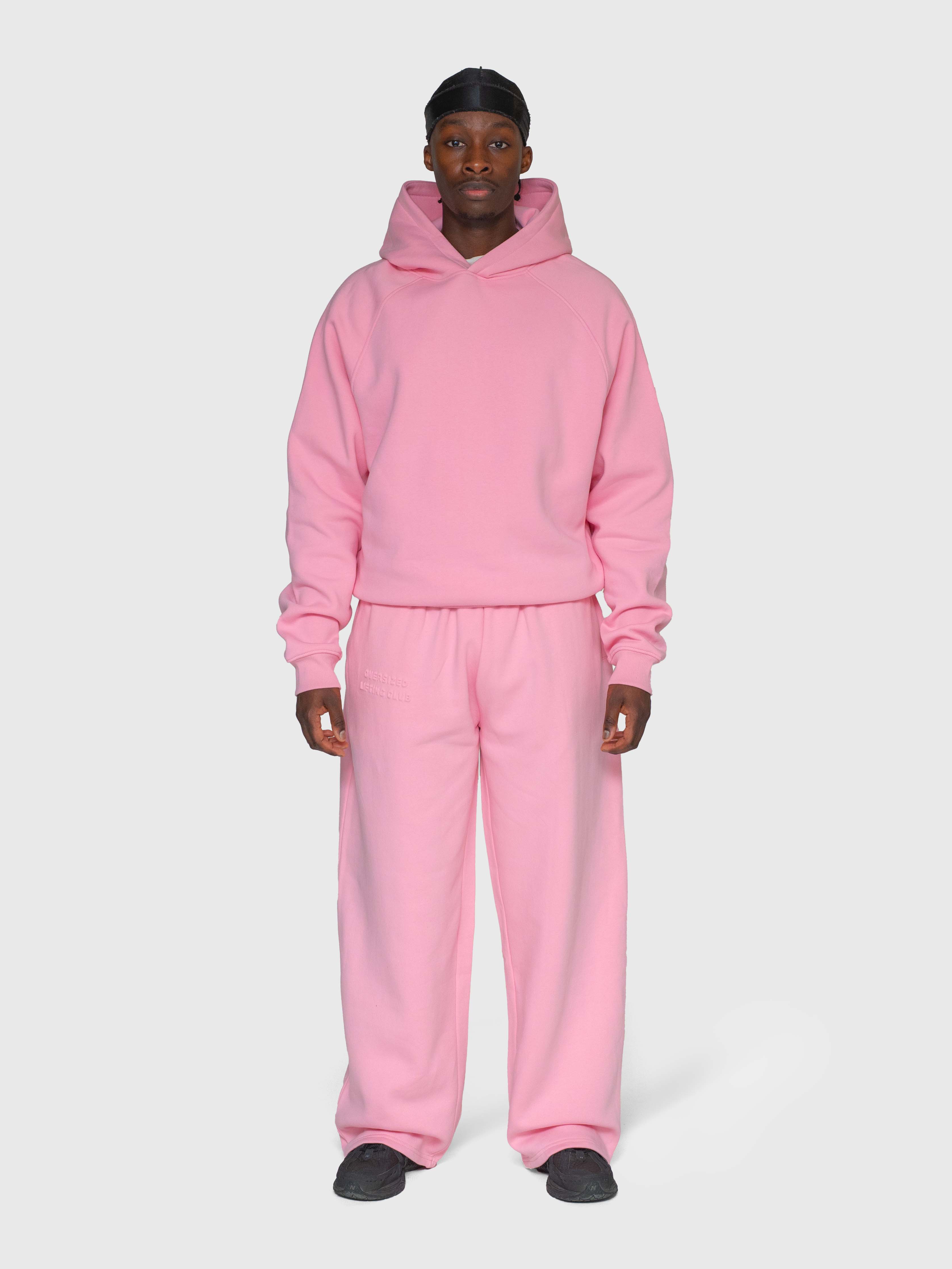Cloud Baggy Sweatpants - Pink