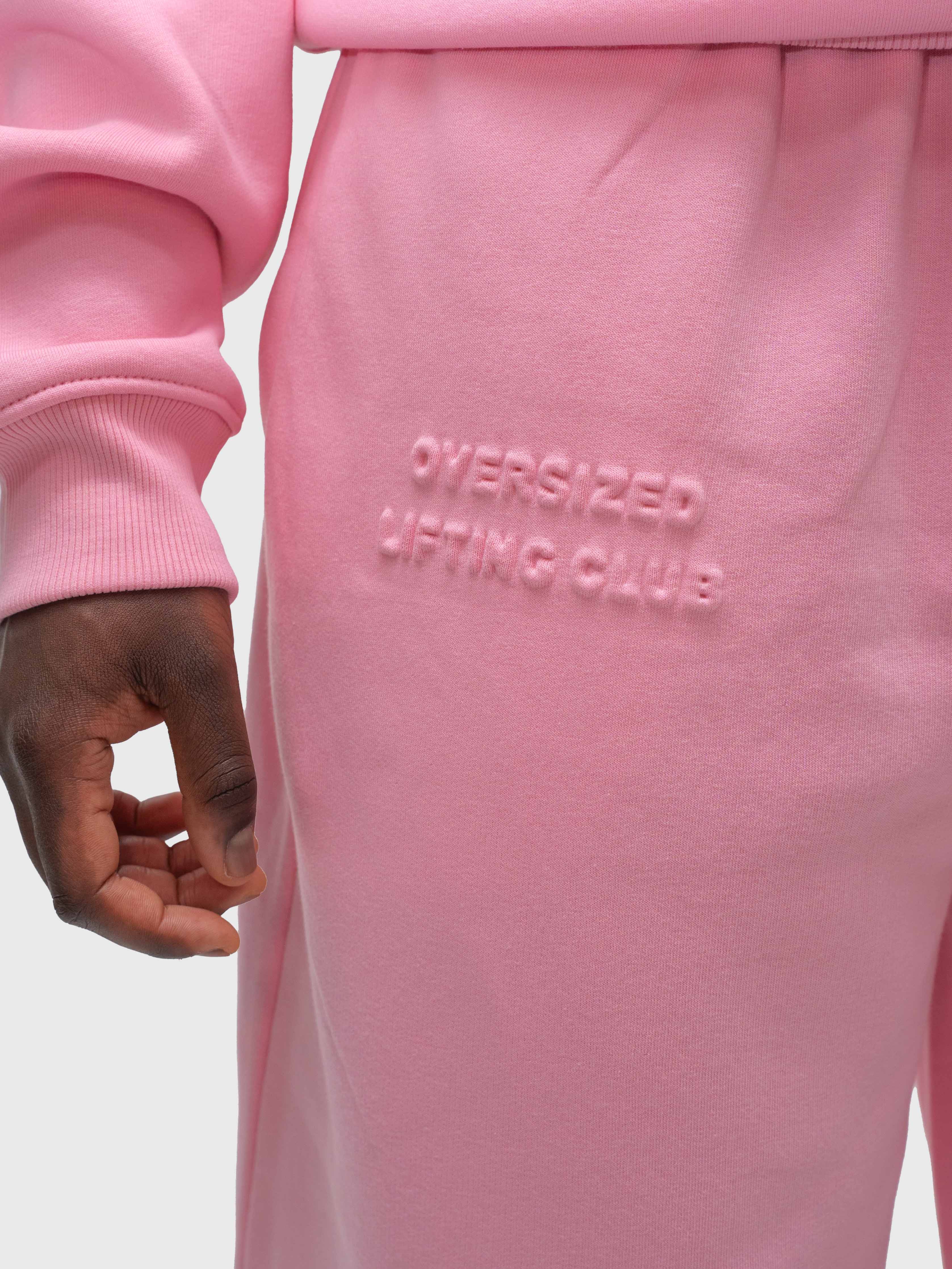 Cloud Baggy Sweatpants - Pink